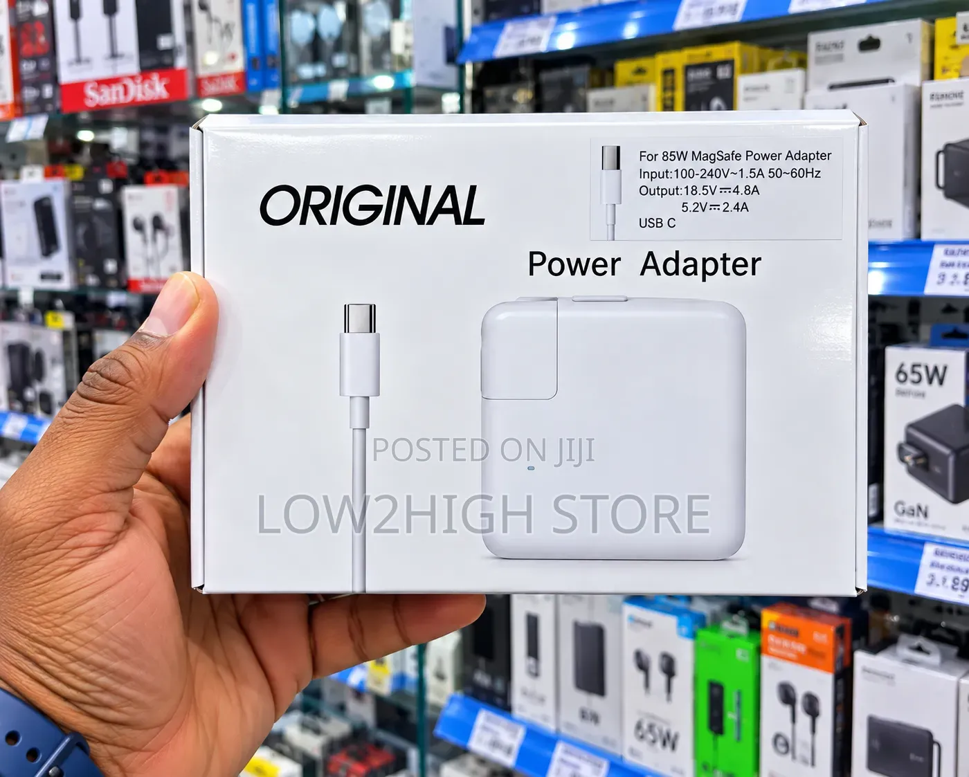 85W MagSafe Power Adapter With USB-C Output