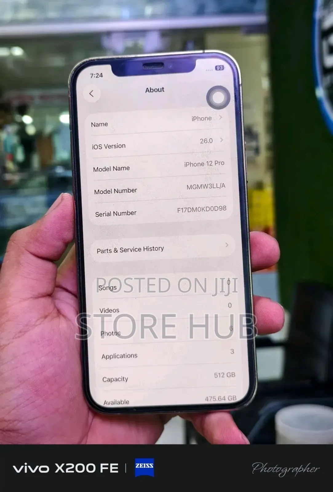 Apple iPhone 12 Pro 512 GB Gold