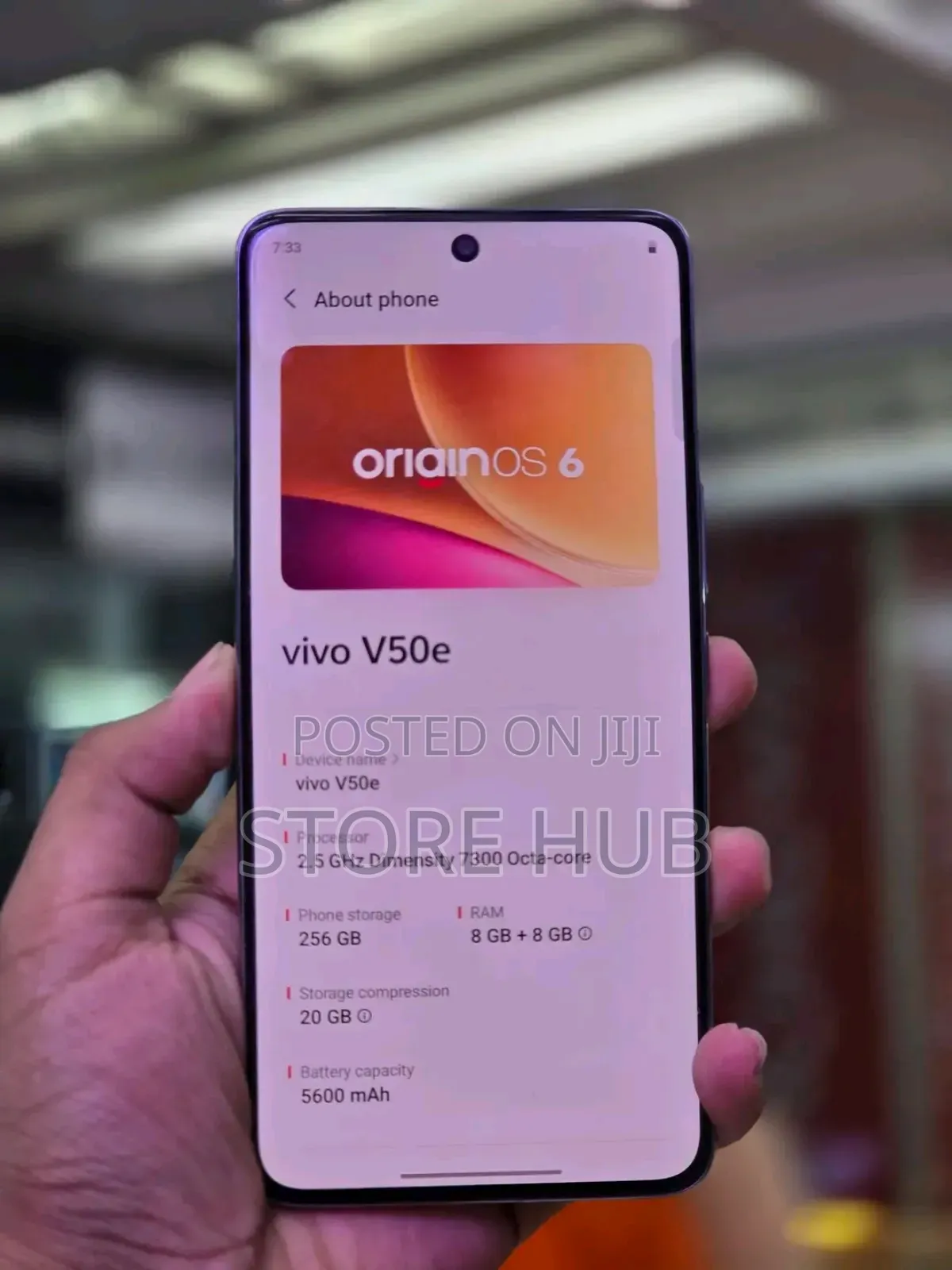 Vivo V50e 256 GB Gray