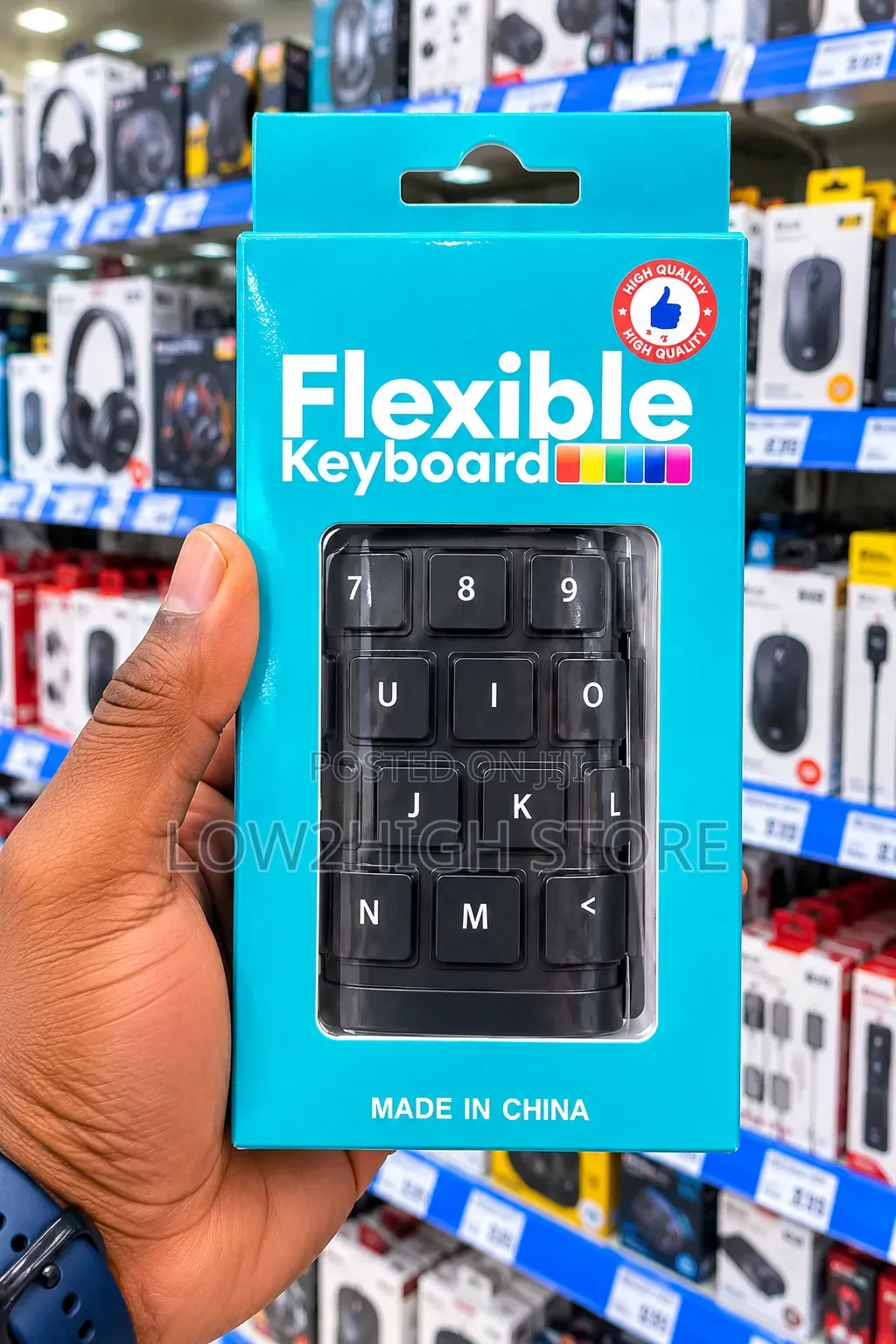 Wired Flexible Silicone Keyboard
