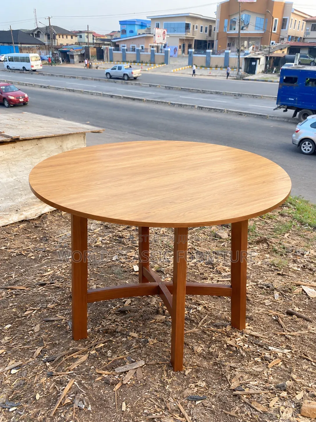 Round Wooden Dining Table
