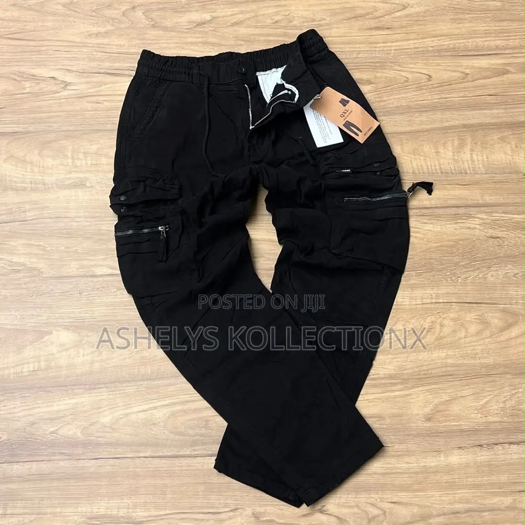 Quality Khaki Cargo Trousers