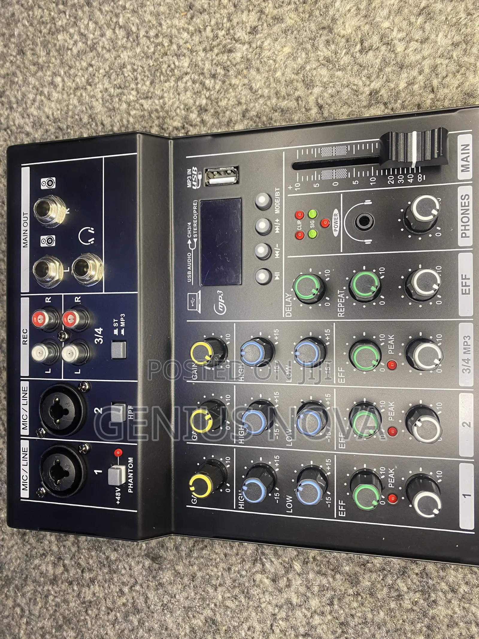 4 Channel Analog Mixer Board