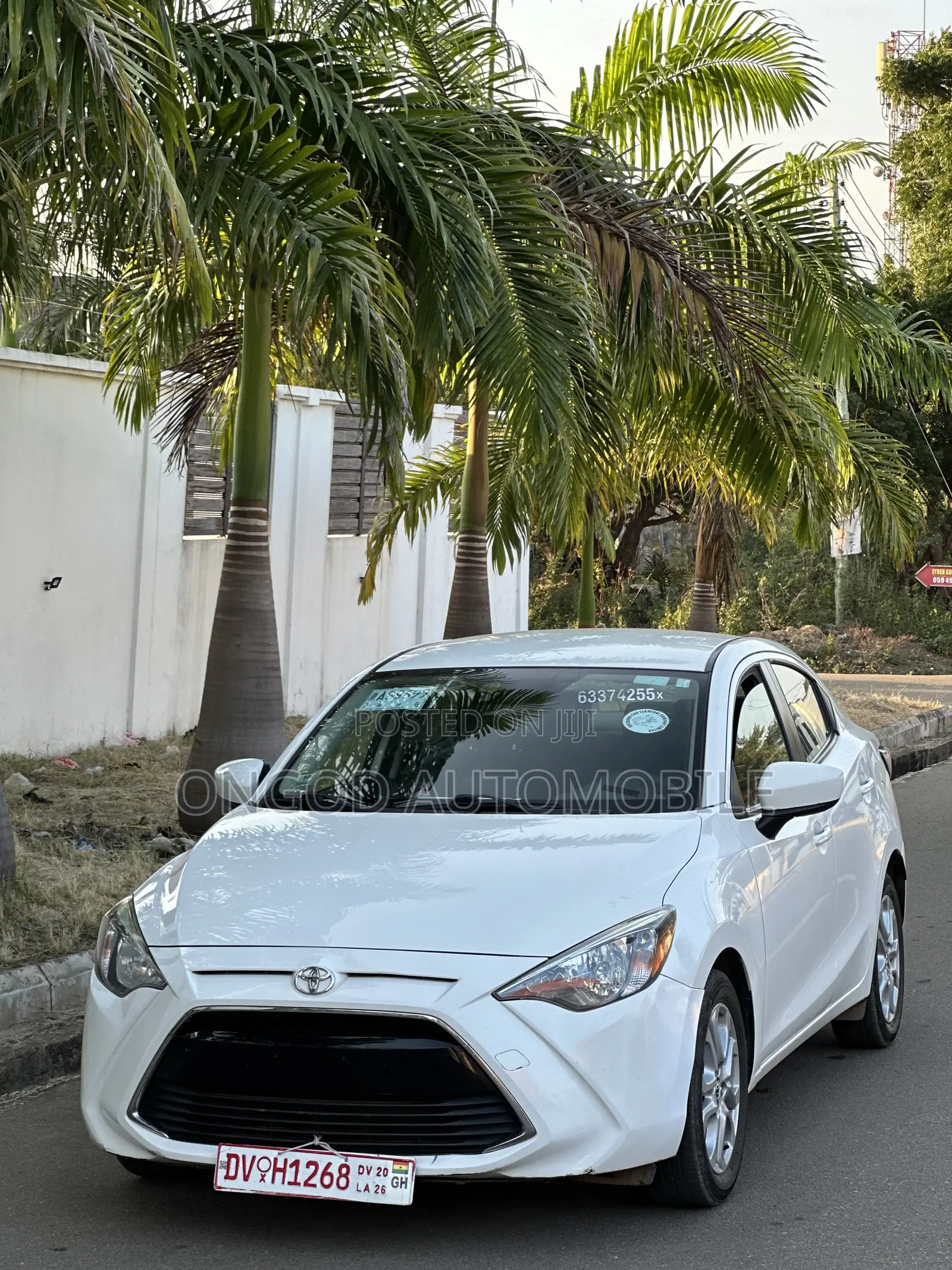 Toyota Yaris iA 1.5 FWD 2018 White