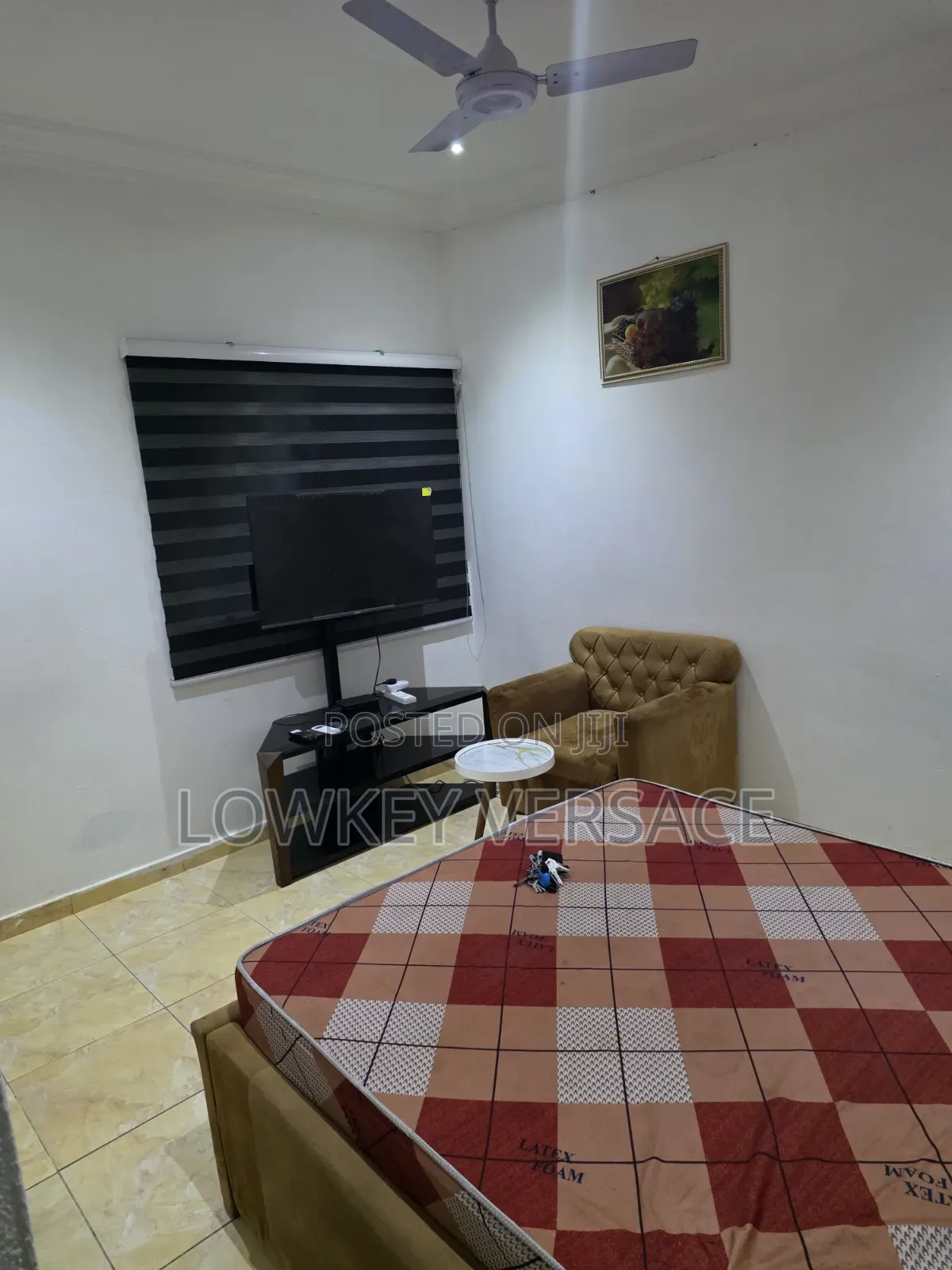 Studio Room + Fridge+ DSTV+ Starlink Internet + Generator