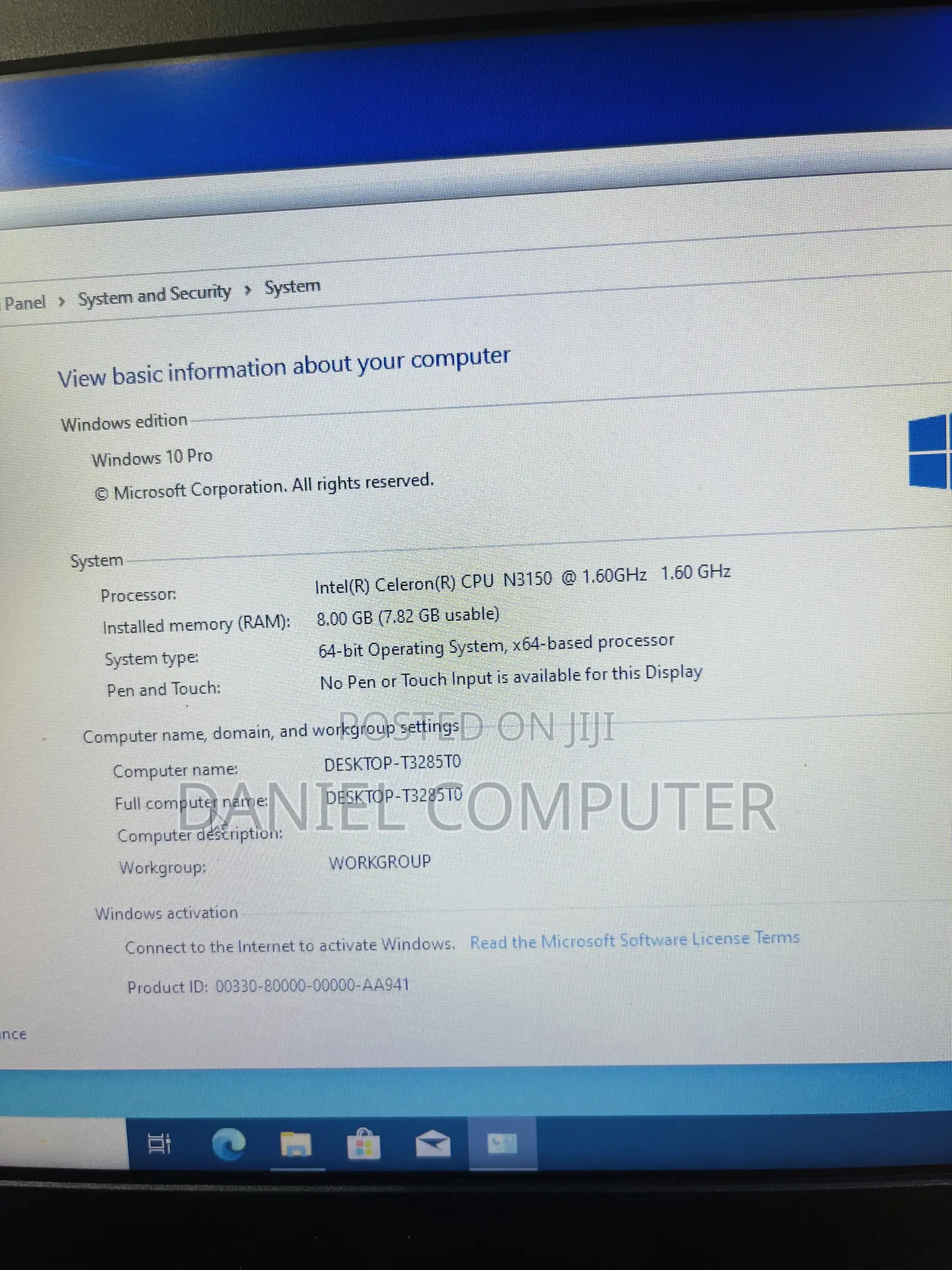 Laptop Lenovo ThinkPad 11e 8GB Intel Celeron SSD 128GB