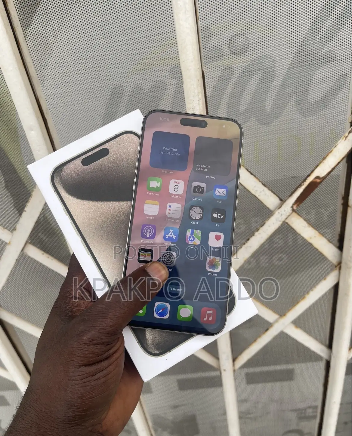 Apple iPhone 15 Pro Max 256 GB Silver