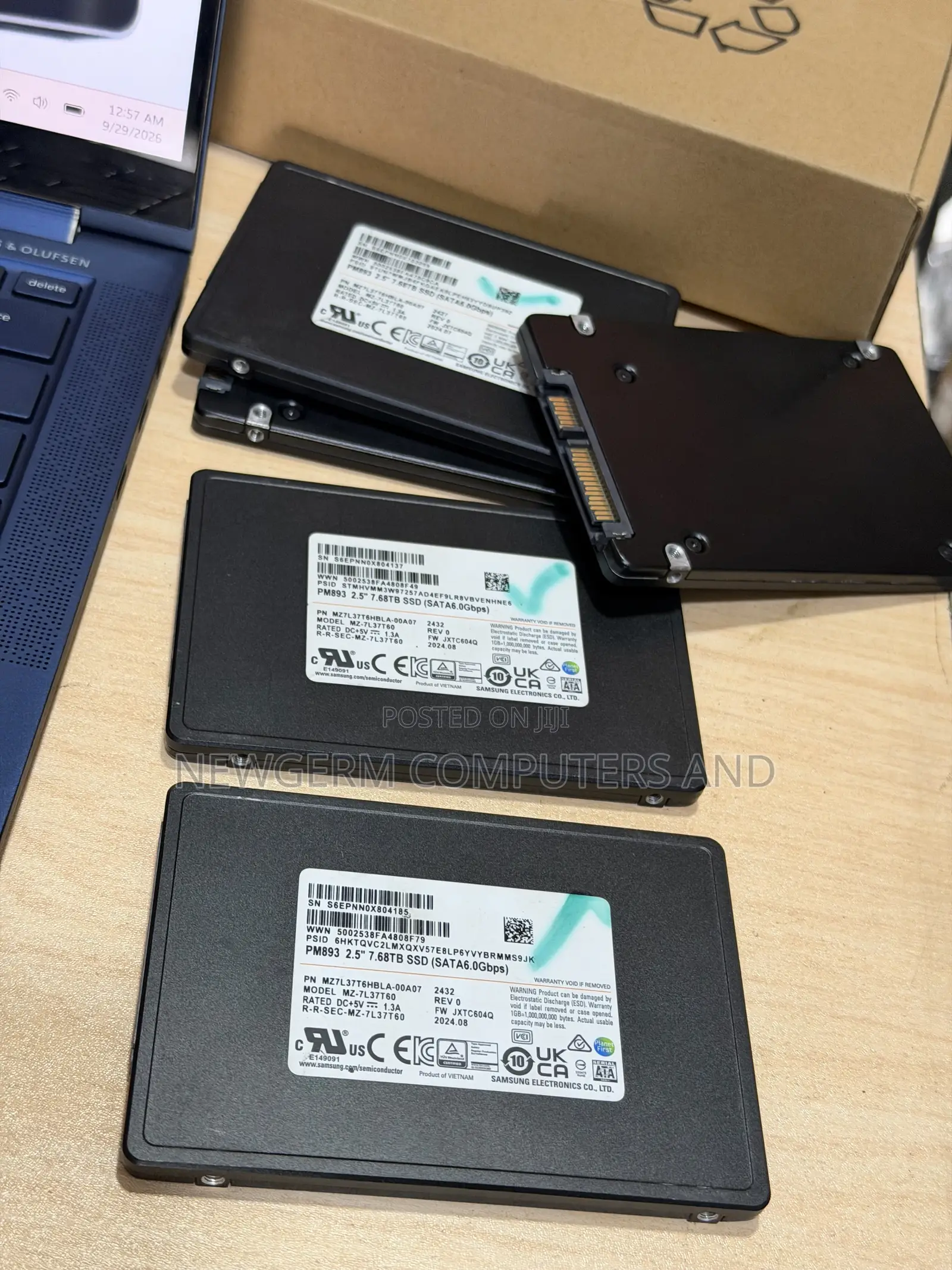 Samsung 8TB Sata SSD 2.5” - SATA 6Gb/S Brand New Pullout