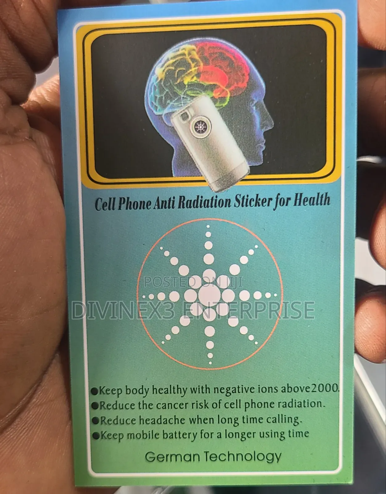 Quantum Shield EMF Protection Stickers