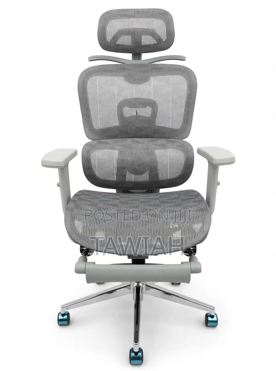 Grey Economic Mesh Office Chair