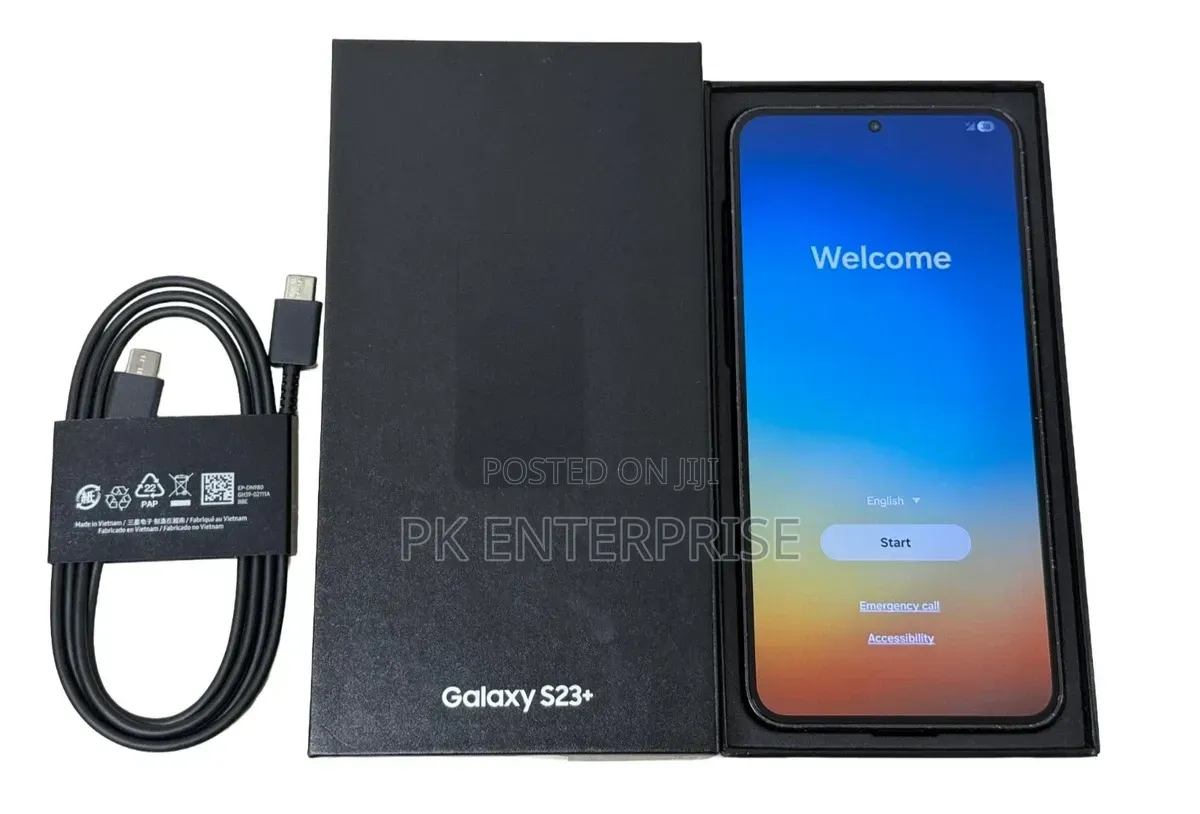 New Samsung Galaxy S23+ 256 GB Black