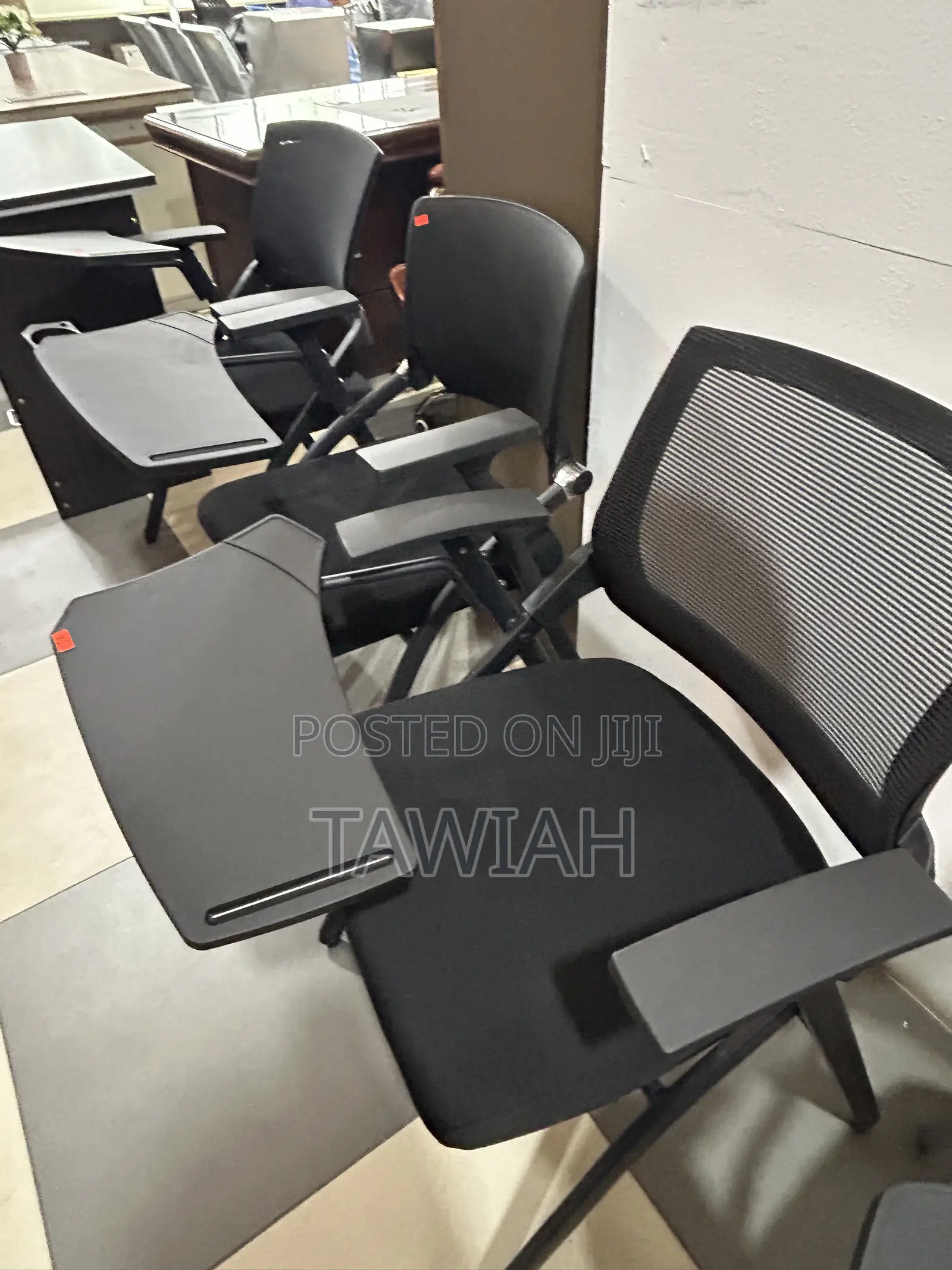 Foldable Training Chair With Writing Pad