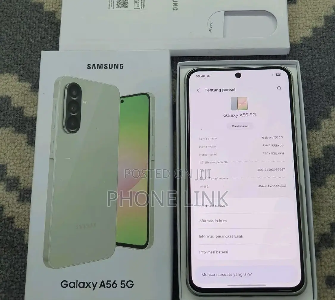 New Samsung Galaxy A56 256 GB Green