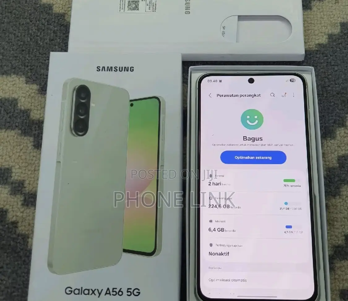 New Samsung Galaxy A56 256 GB Green