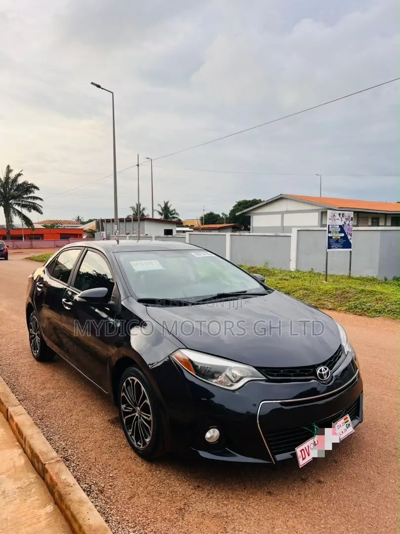 Toyota Corolla S 4dr Sedan (1.8L 4cyl CVT) 2016 Black