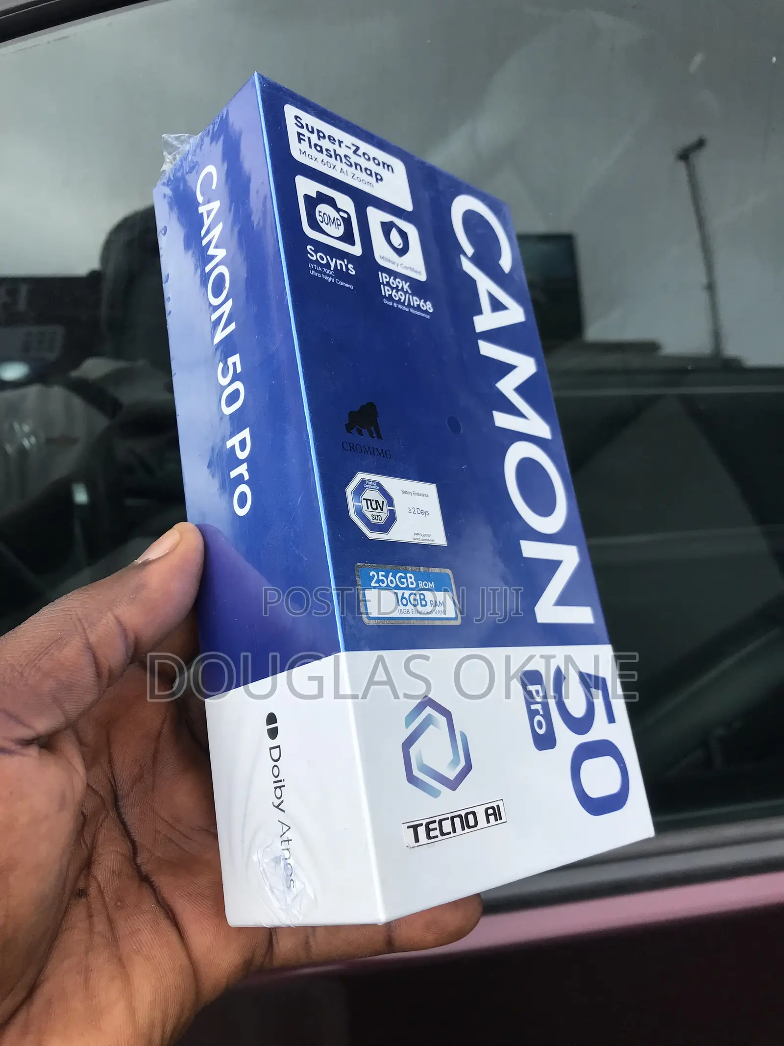 New Tecno Camon 50 Pro 256 GB Gray