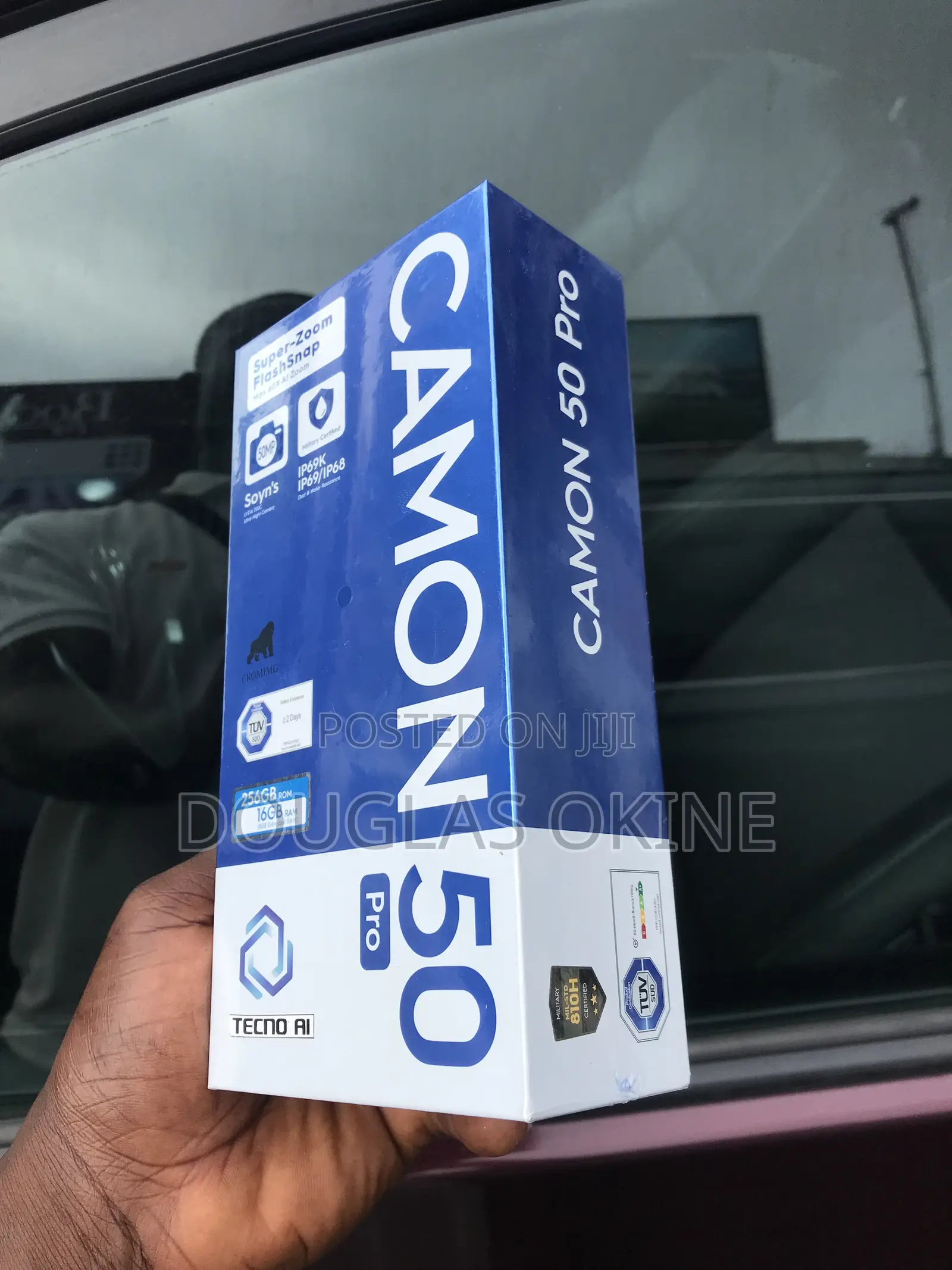 New Tecno Camon 50 Pro 256 GB Gray