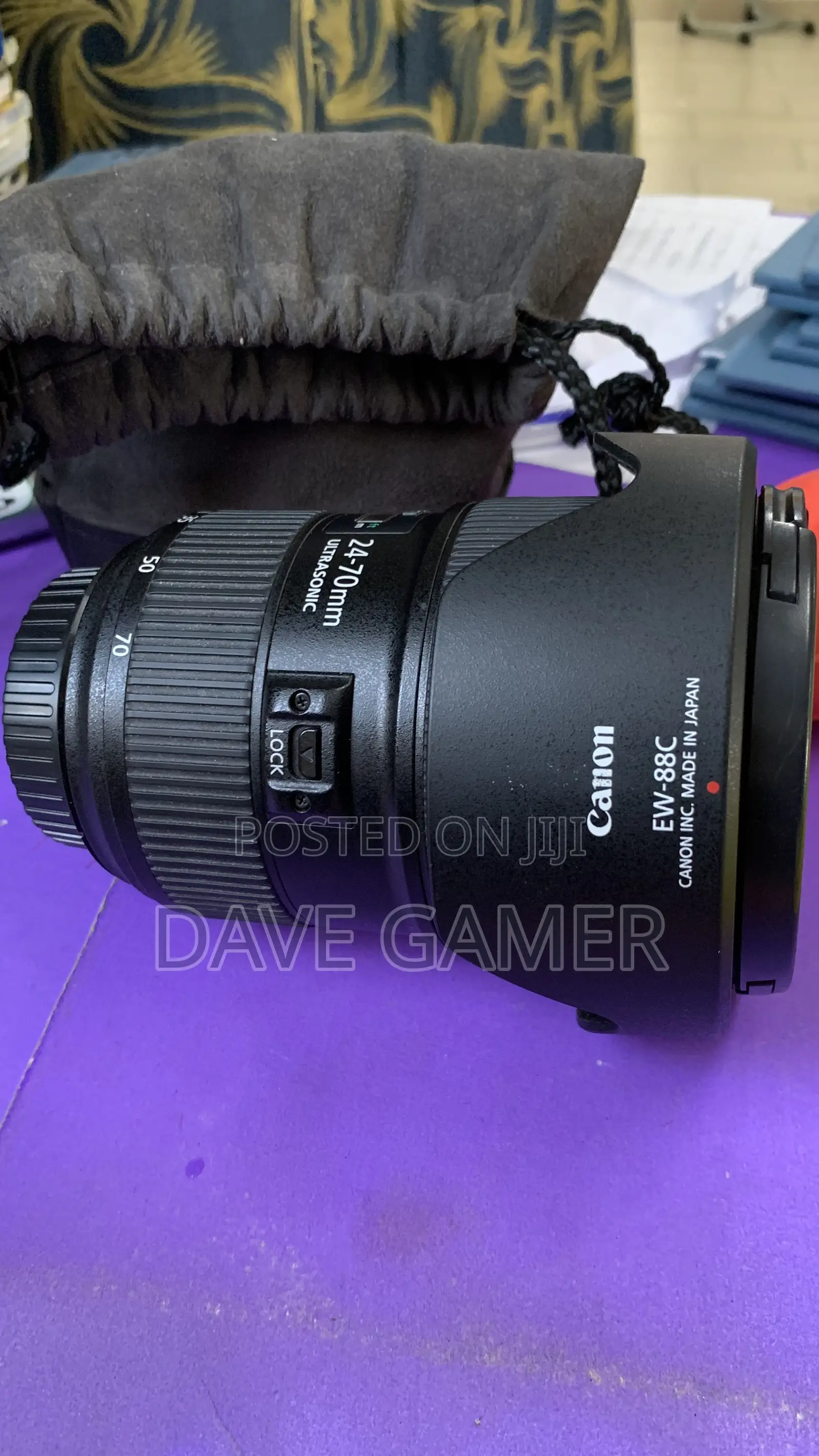 EXCELLENT CANON EF 24 70mm 2.8 Mark 2 Lens