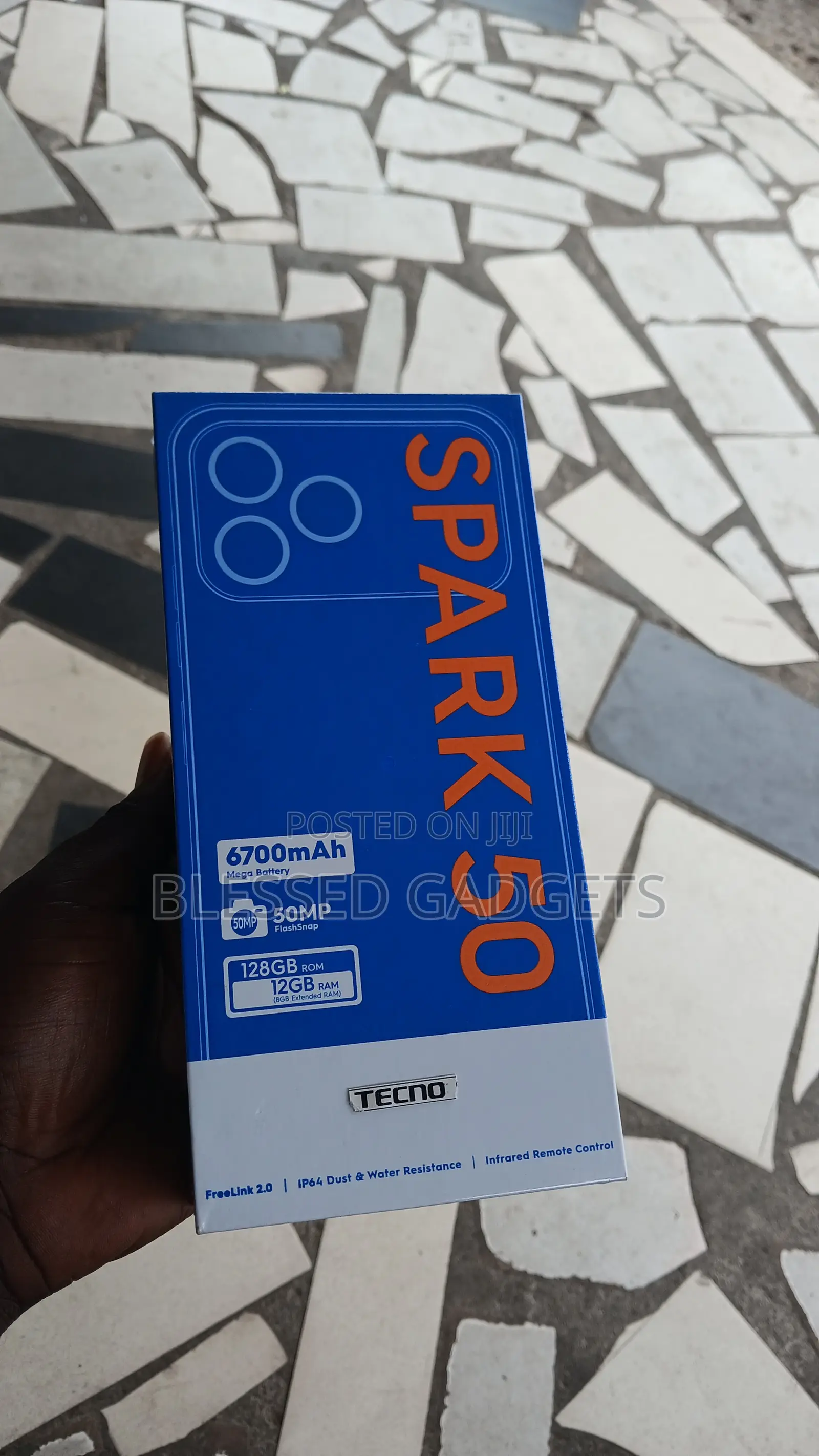 New Tecno Spark 50 128 GB Orange