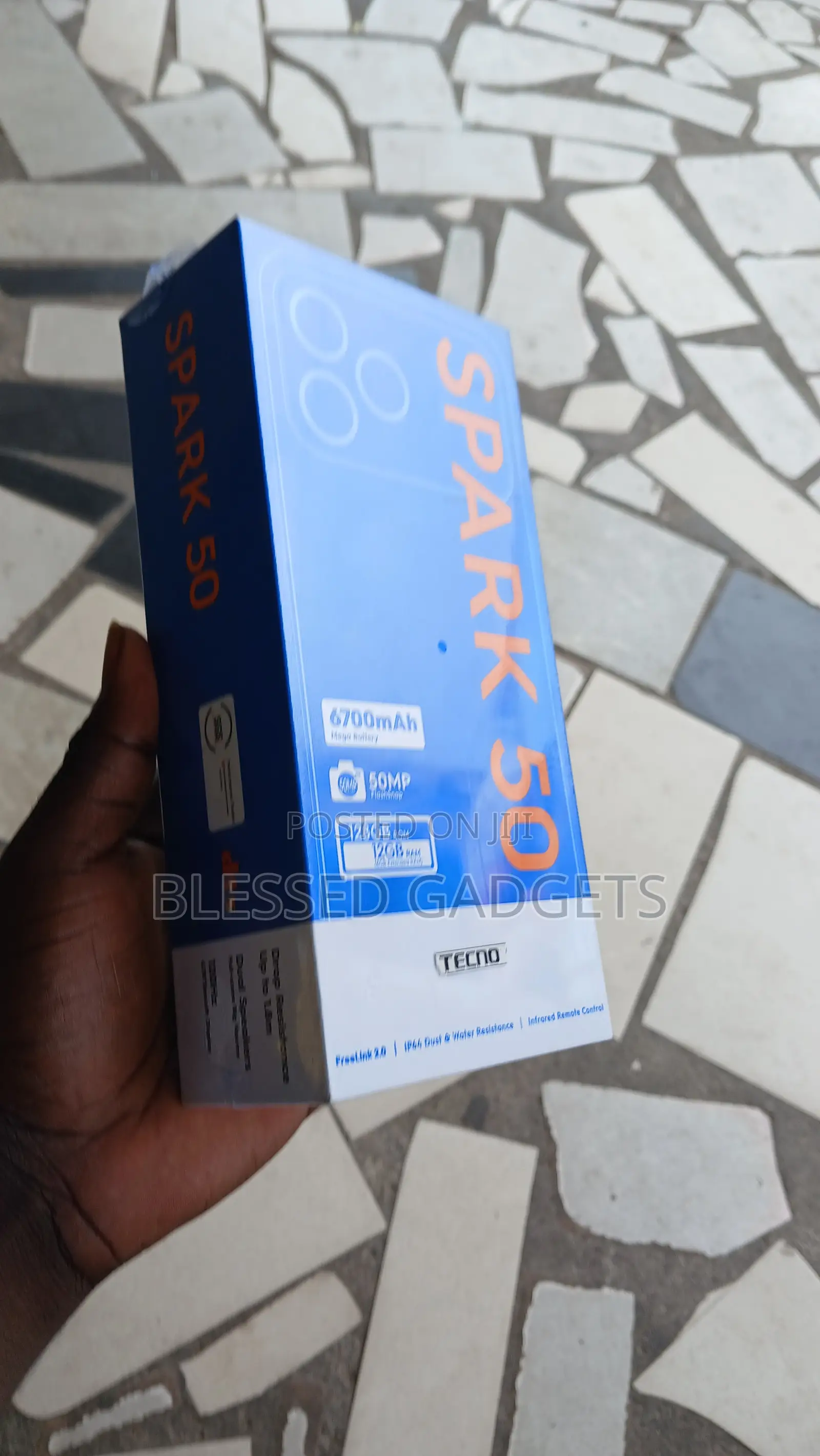 New Tecno Spark 50 128 GB Orange