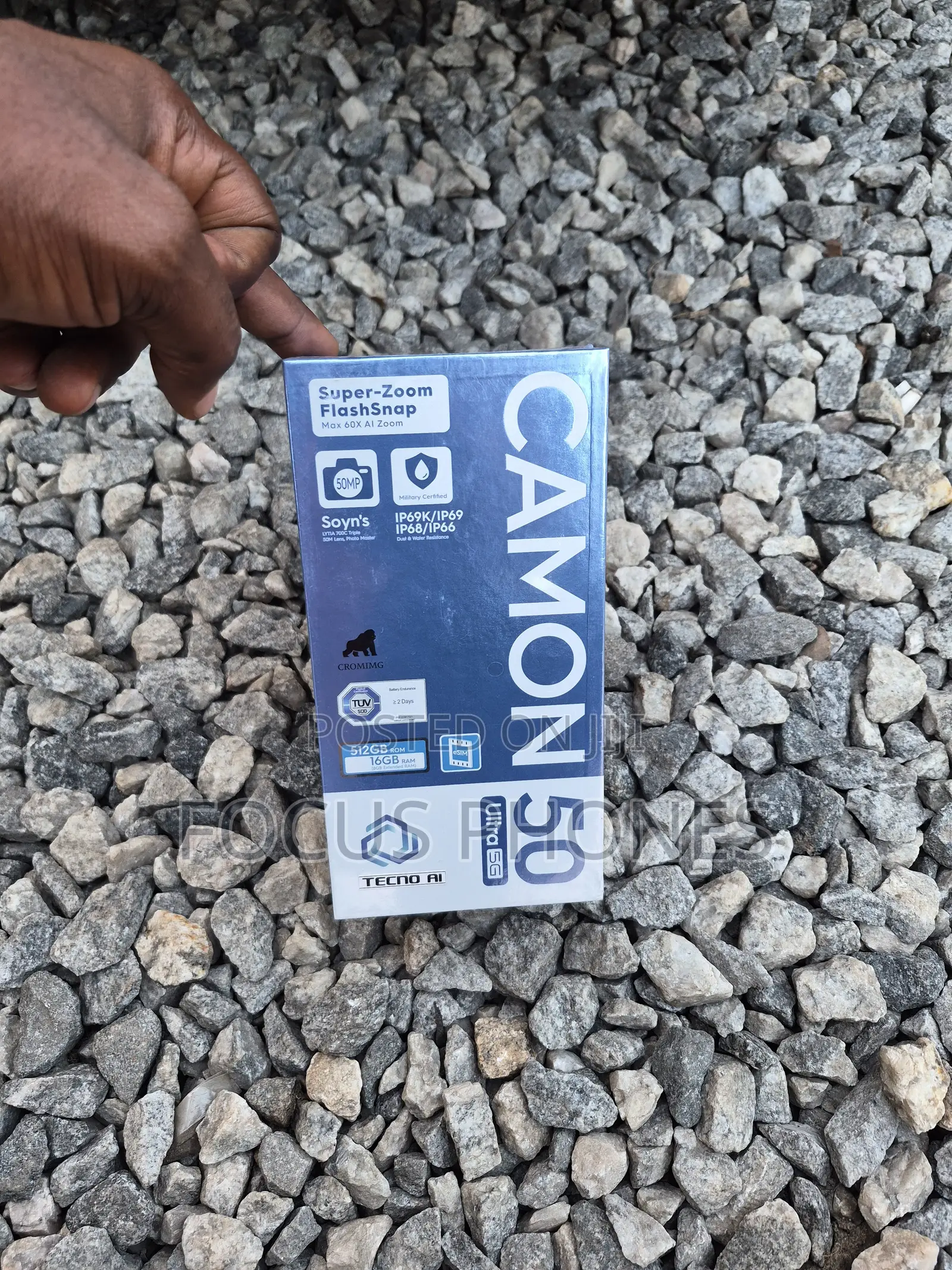 New Tecno Camon 50 Ultra 512 GB Purple