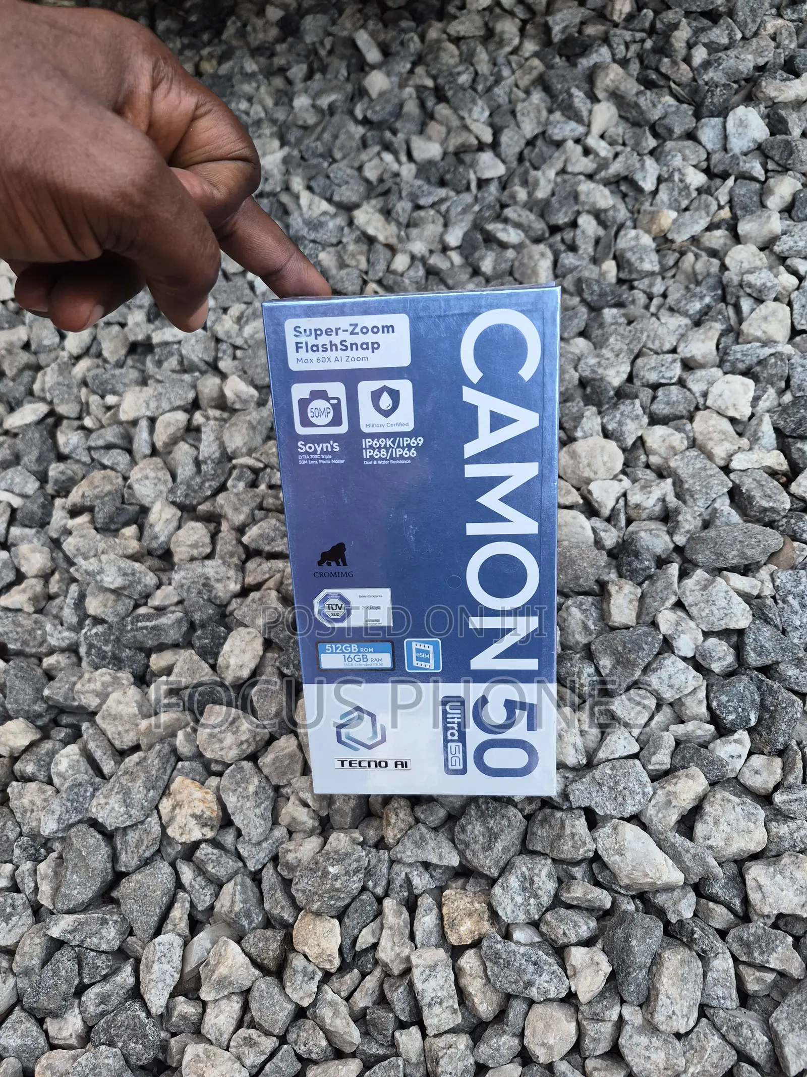 New Tecno Camon 50 Ultra 512 GB Purple