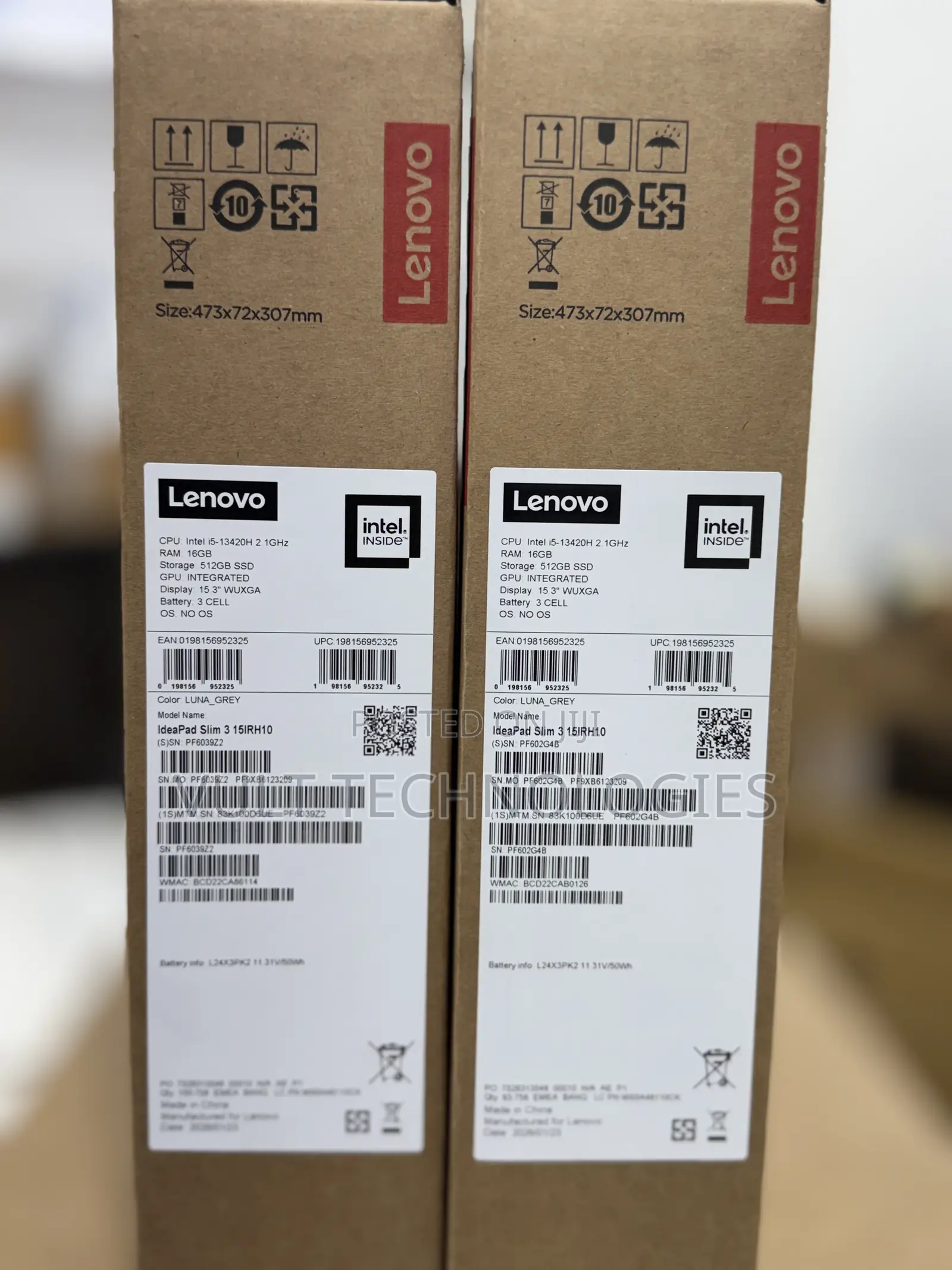 New Laptop Lenovo Ideapad 3 16GB Intel Core i5 SSD 512GB