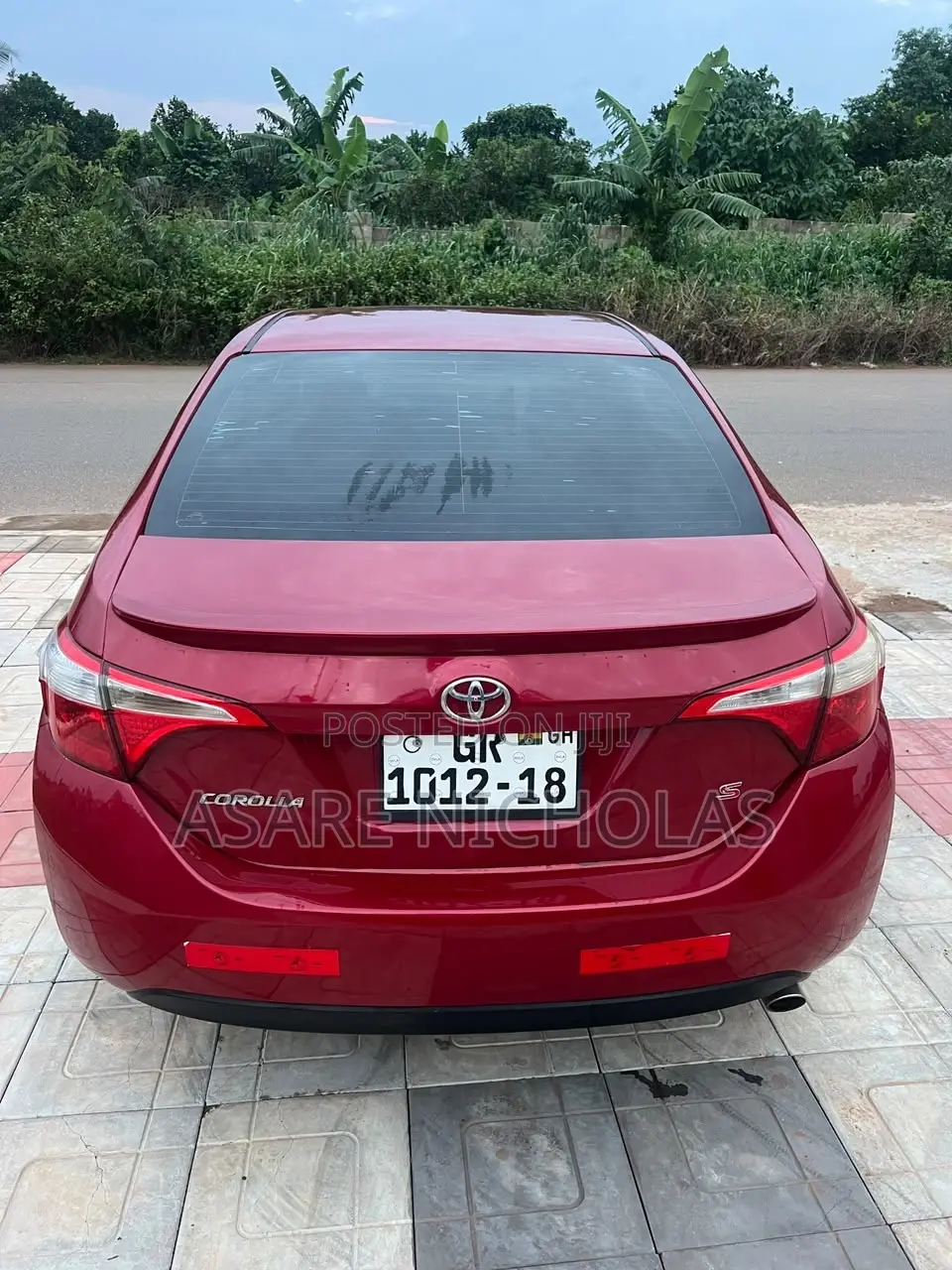 Toyota Corolla 2016 Red