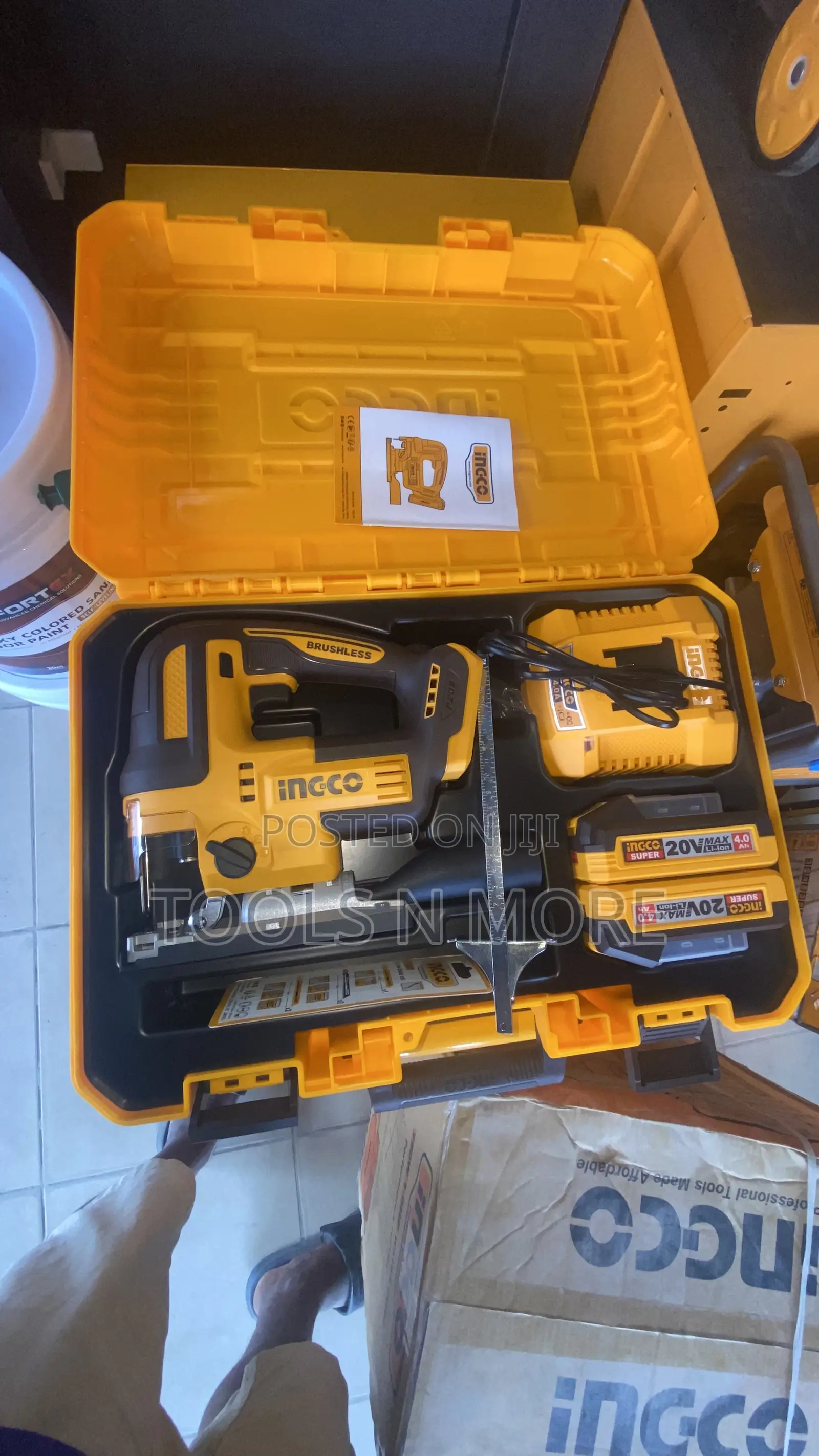 INGCO 20V Cordless Jig Saw