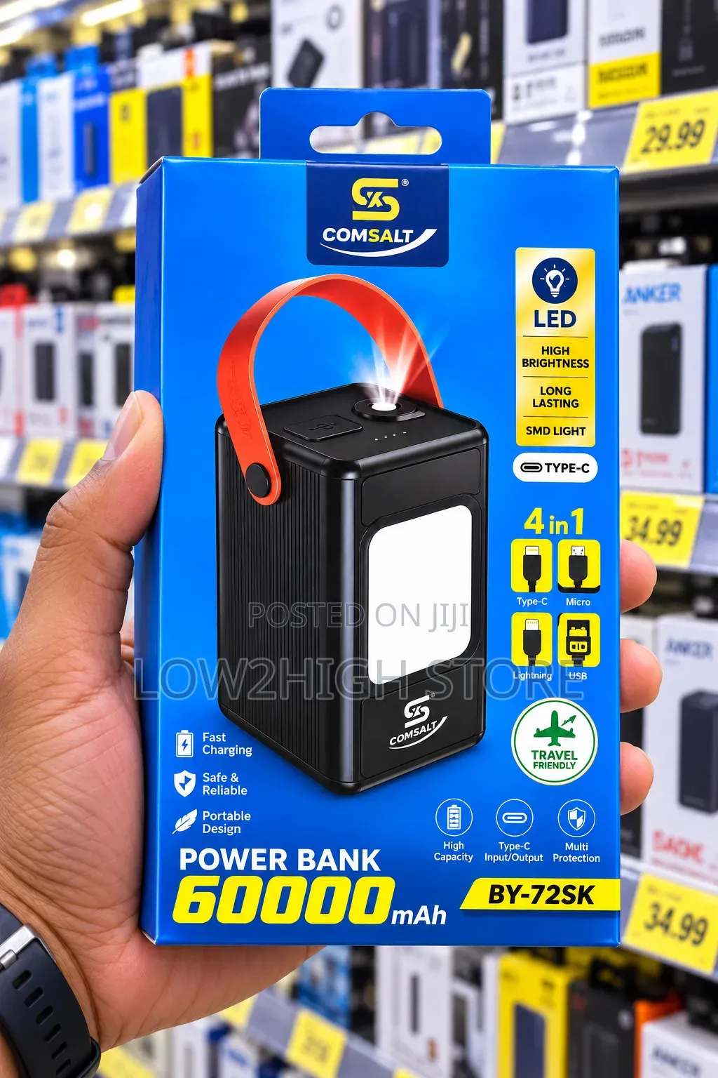 Comsalt BY-72SK 60,000mAh Power Bank