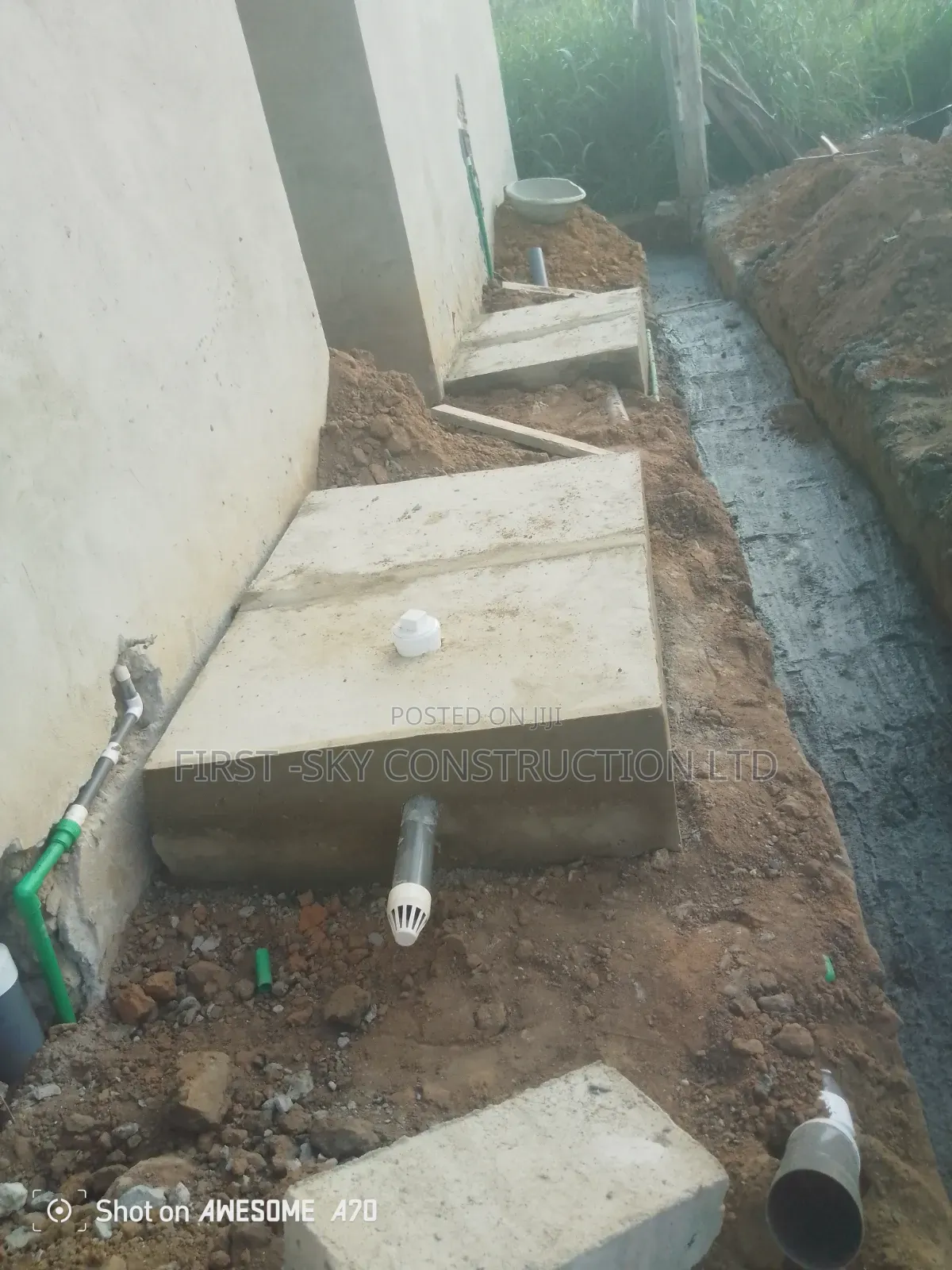 Bio Fill Toilet With Soak Away