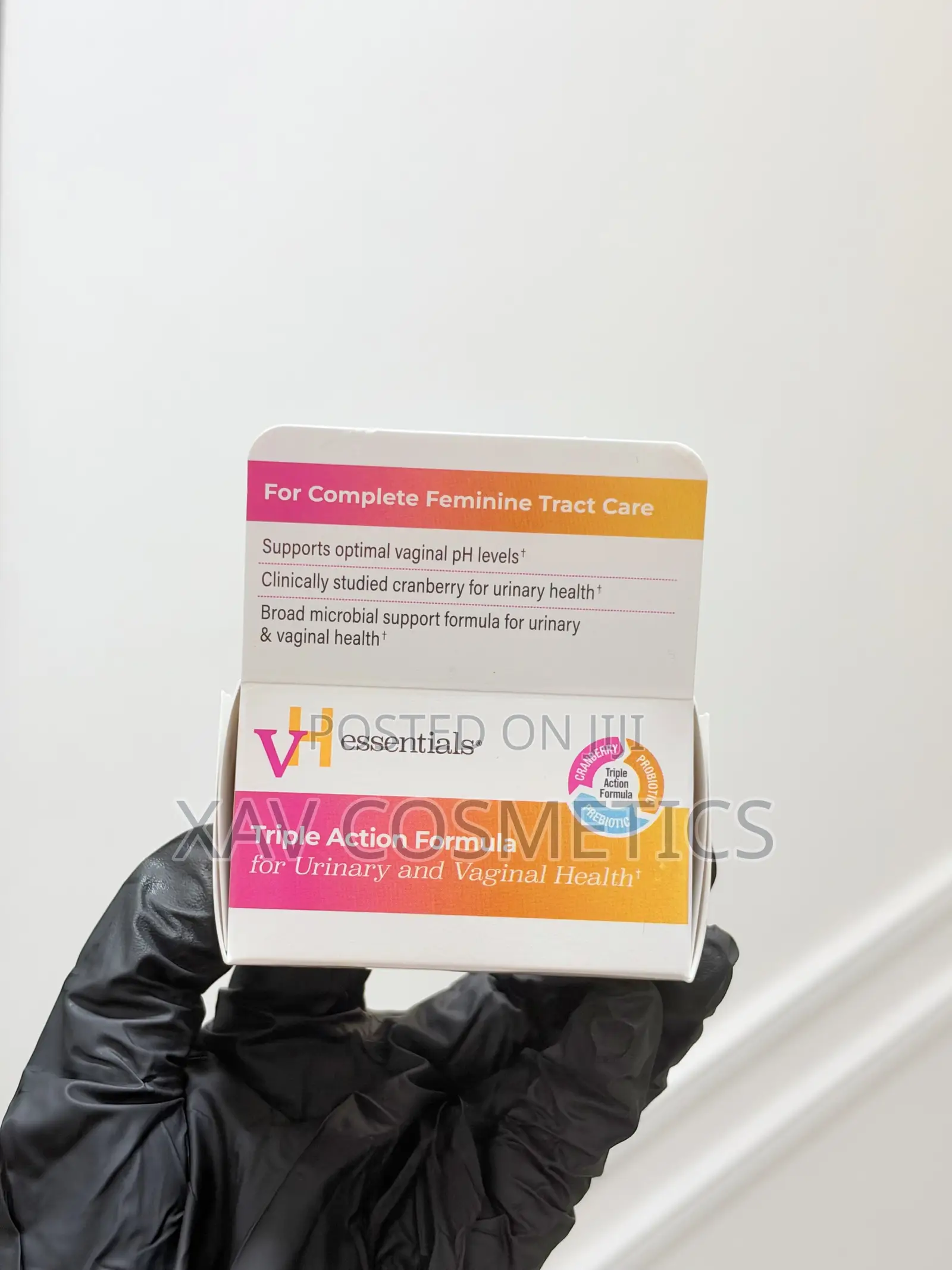vH Essentials Probiotics With Prebiotics and Cranberry