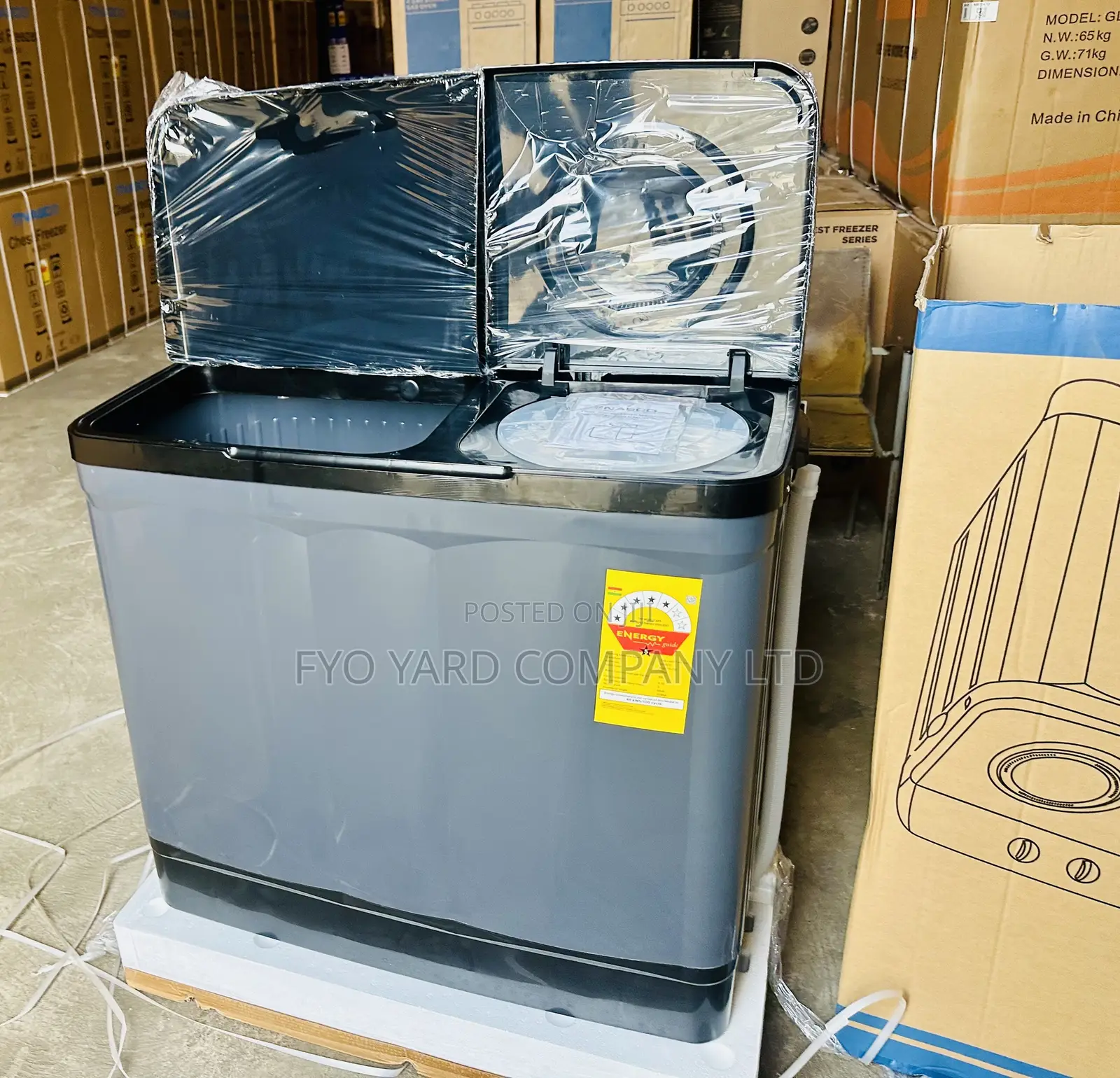 Effective Washing Nasco 15KG Top Load Twin Tub Washing Machine