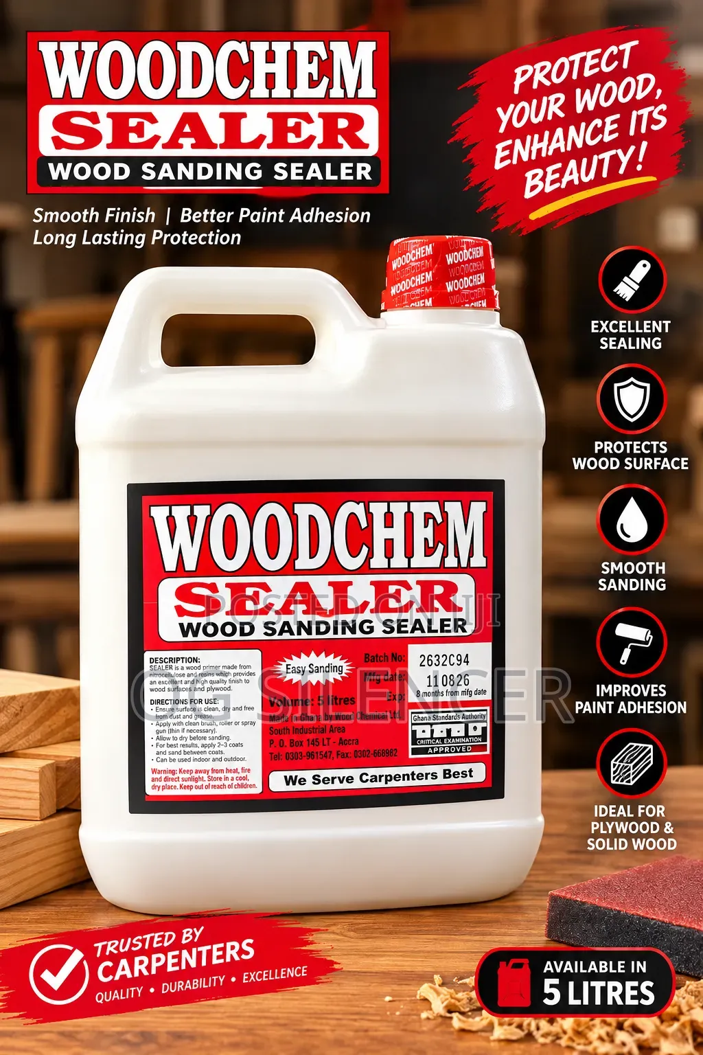 Wood Chem/ WOODLAC & SEALER