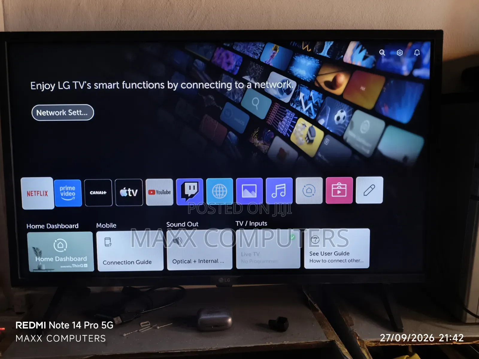 32 Inches Smart LG TV