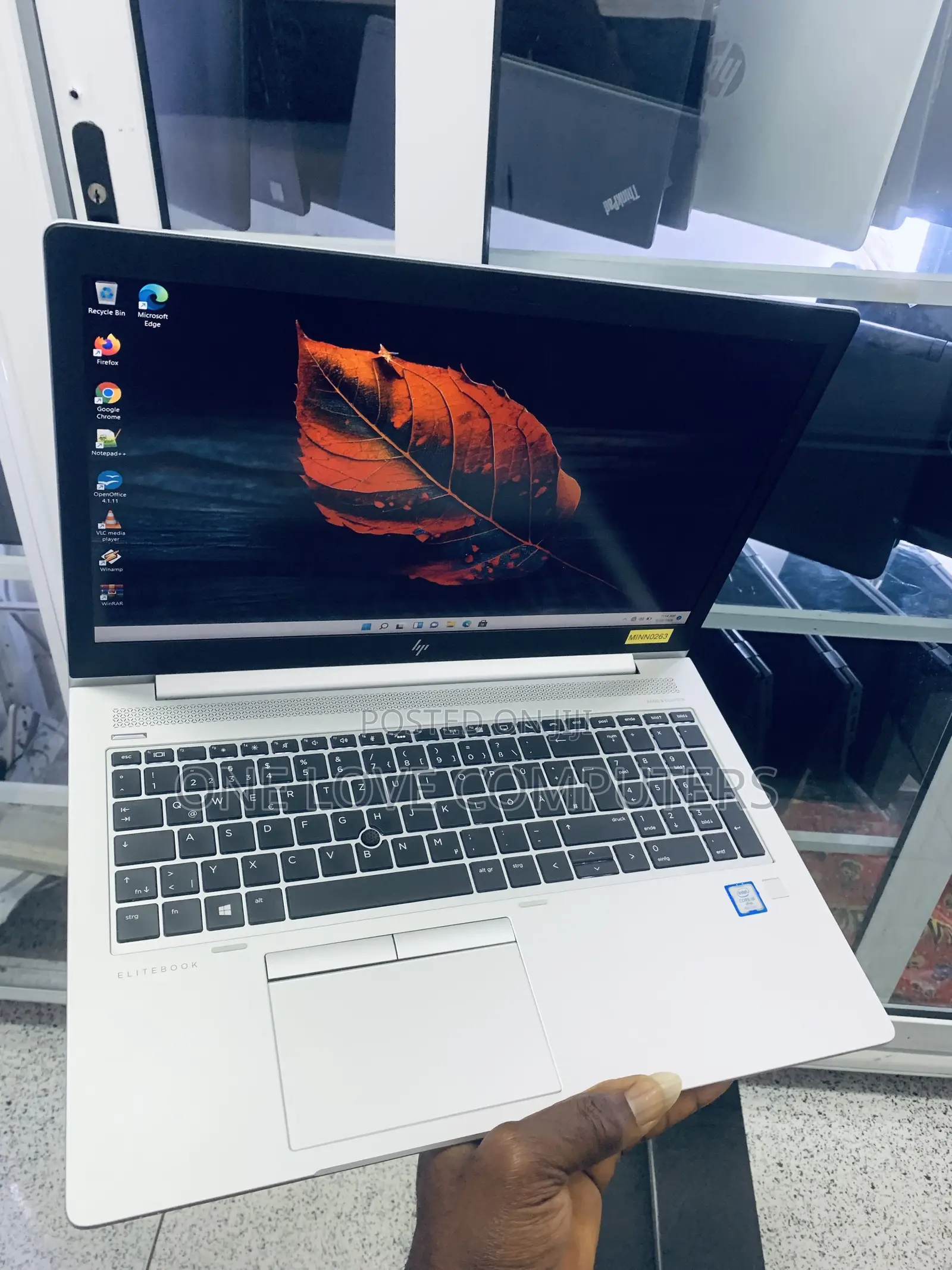 Laptop HP EliteBook 850 G5 8GB Intel Core i5 SSD 256GB
