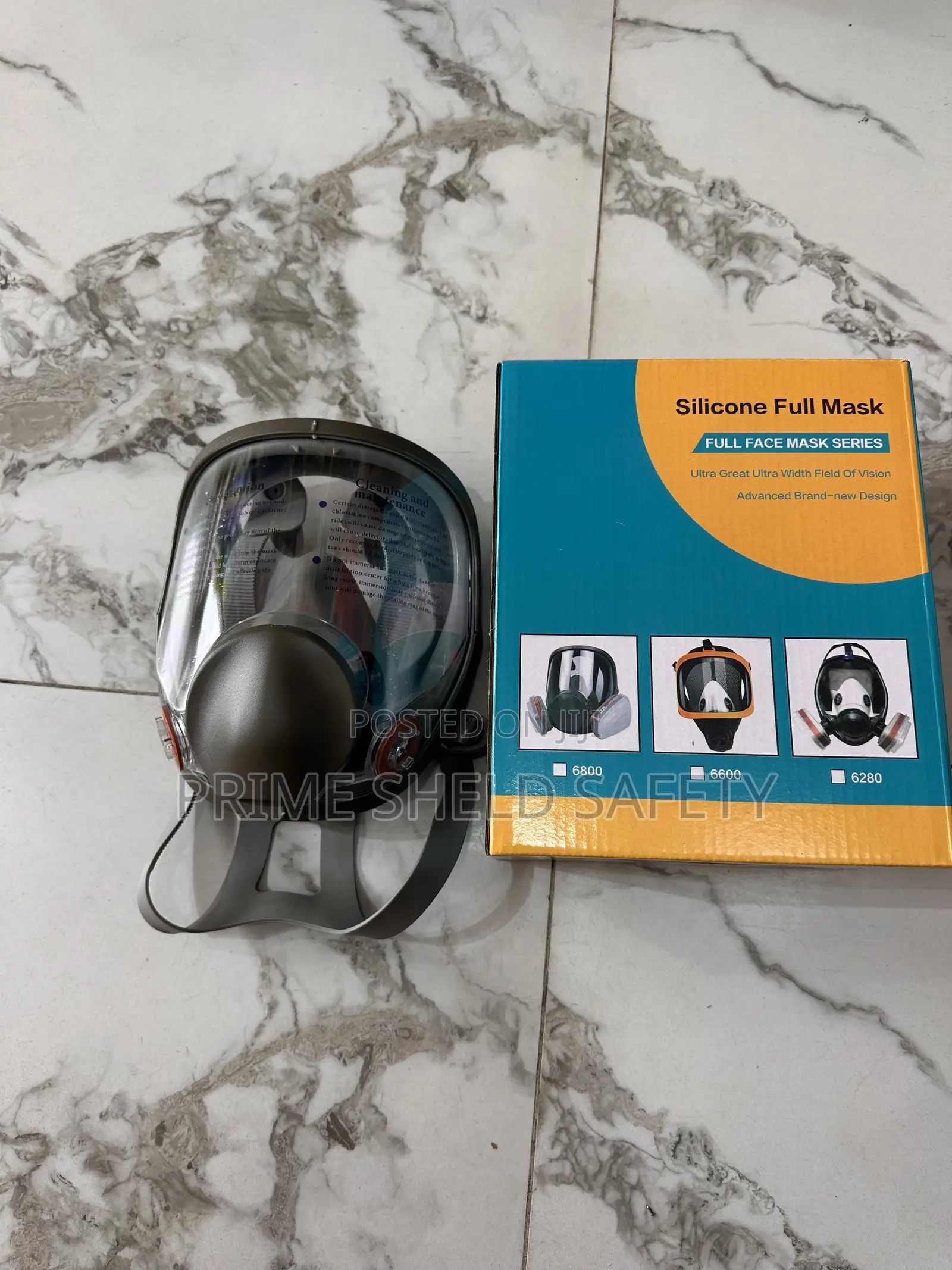 Silicone Full Face Respirator Mask