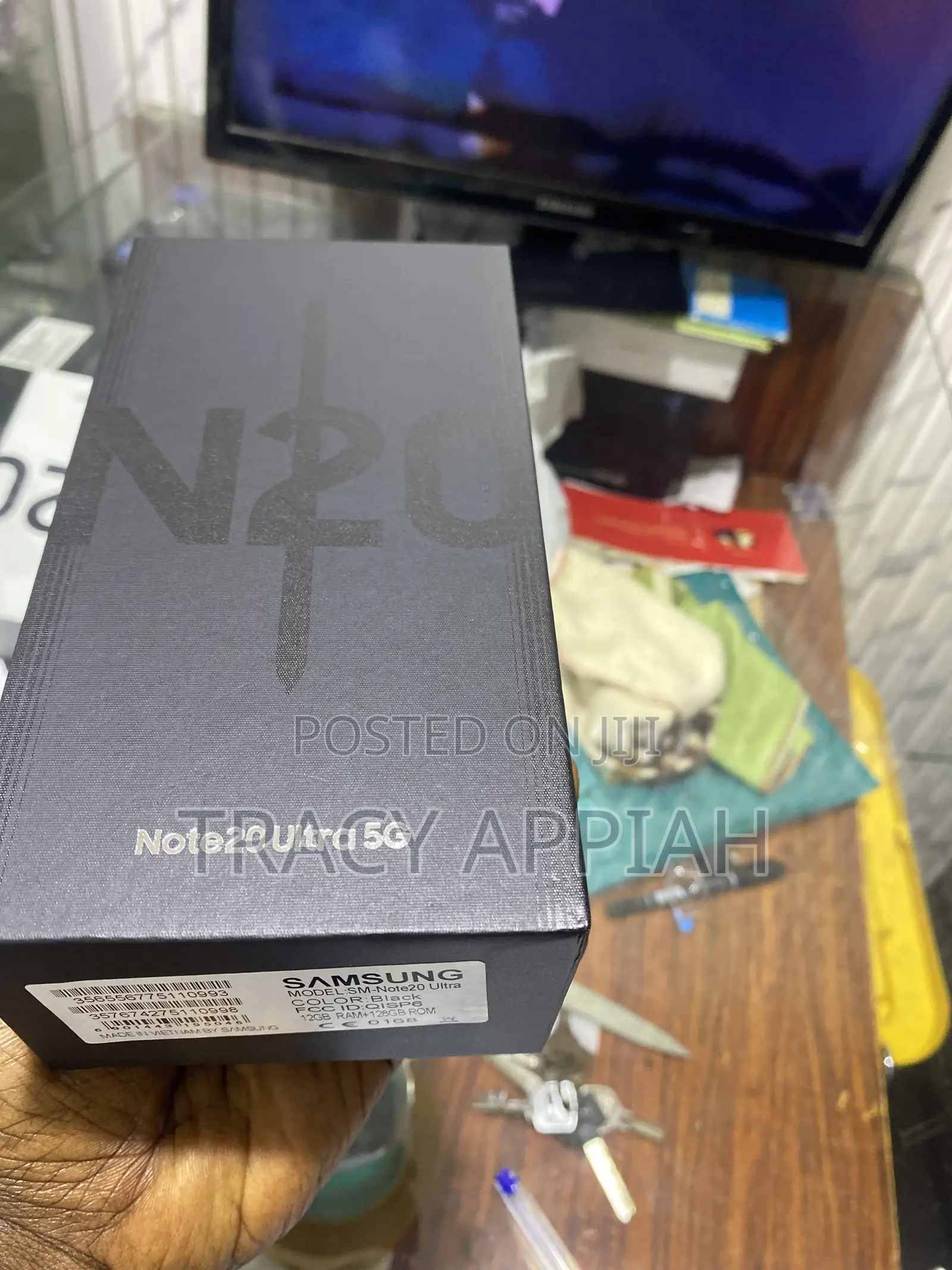 New Samsung Galaxy Note 20 Ultra 128 GB Black