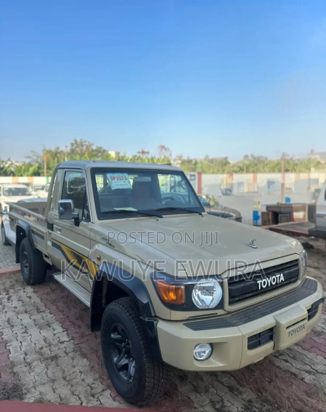New Toyota Land Cruiser 2022 Gold