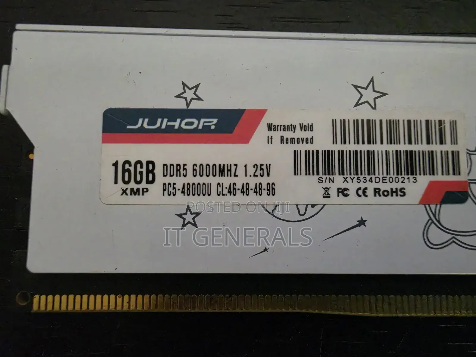 DDR 5 16 Gb 6000 MHZ