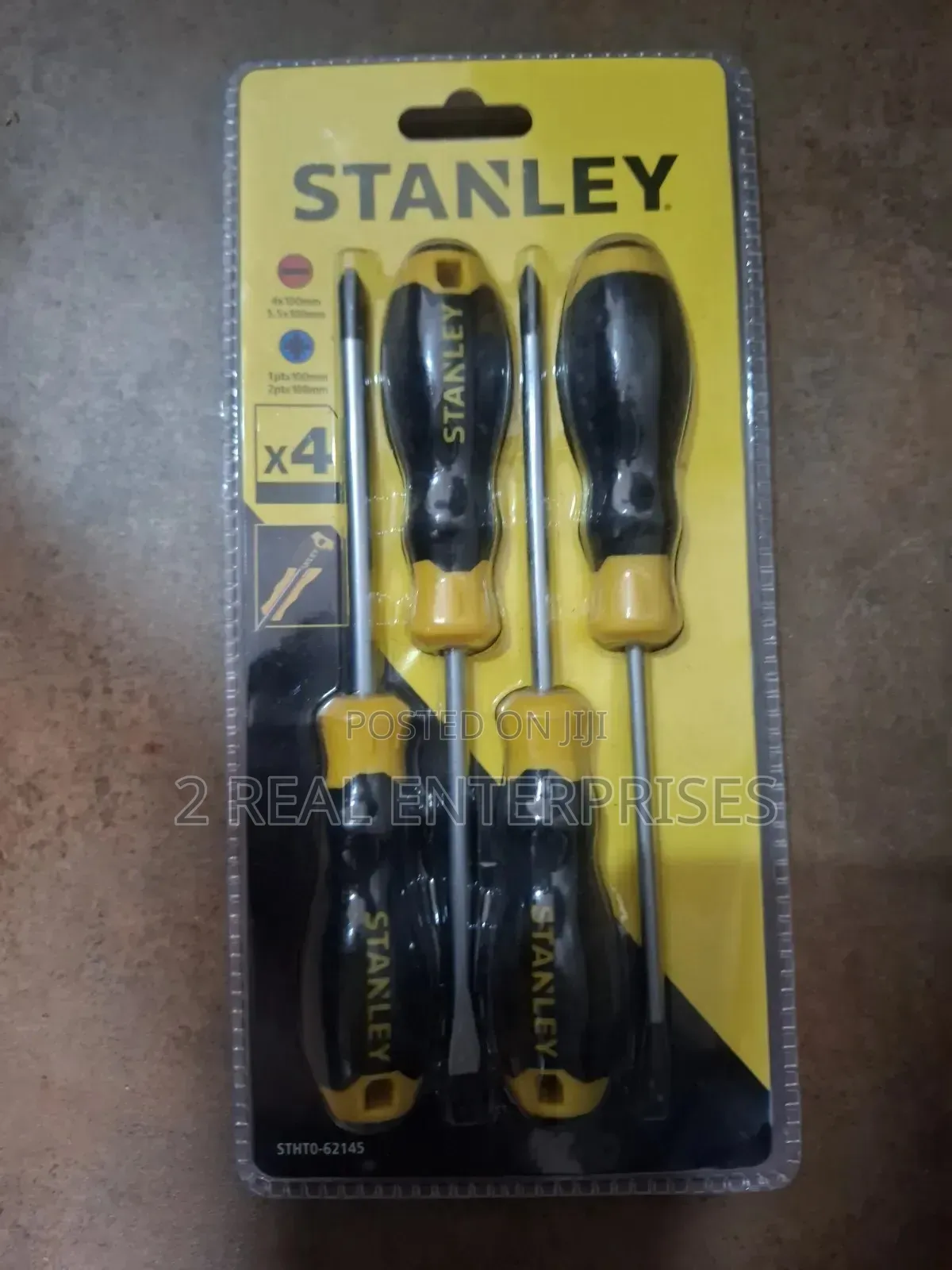 Stanley 4-Piece Screwdriver Set STHT0-62145 Slotted Phillips
