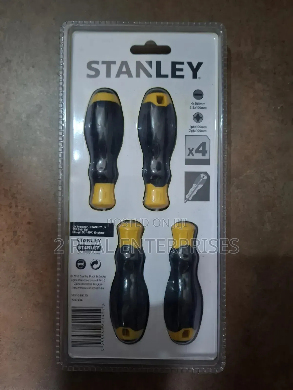 Stanley 4-Piece Screwdriver Set STHT0-62145 Slotted Phillips