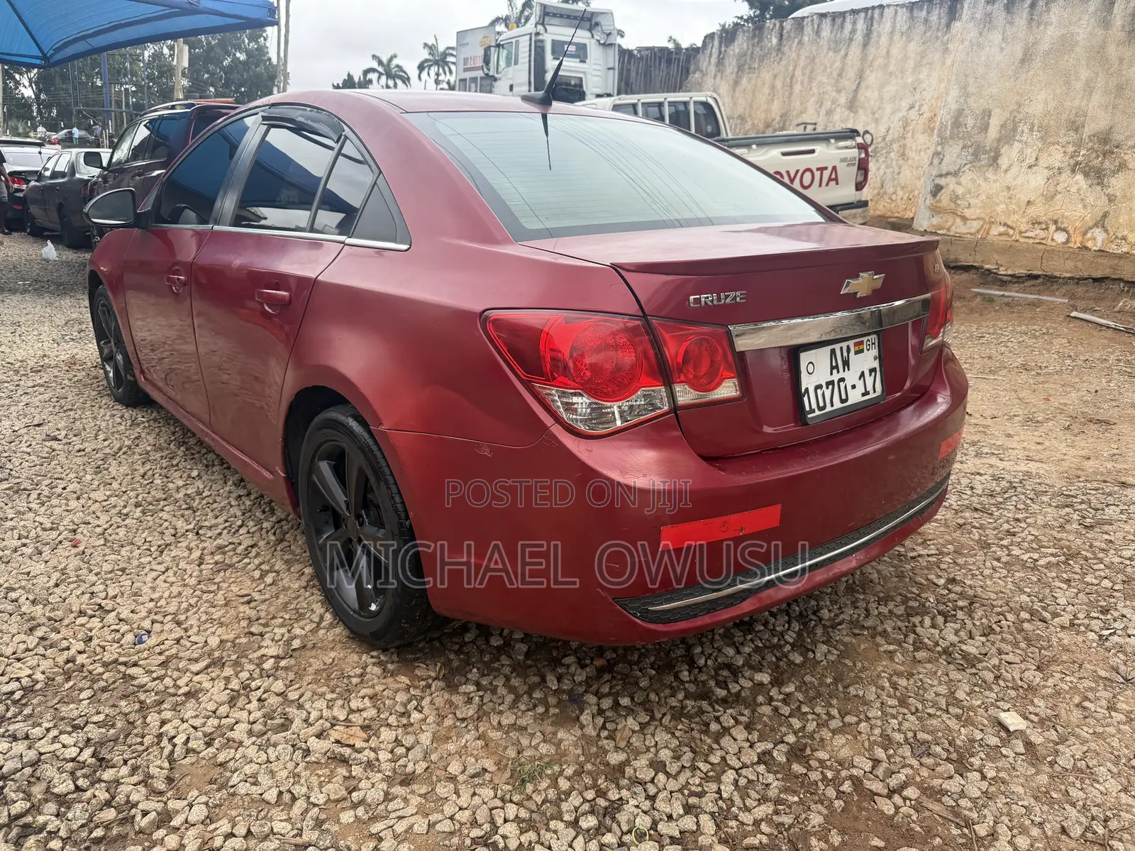 Chevrolet Cruze 2012 Red