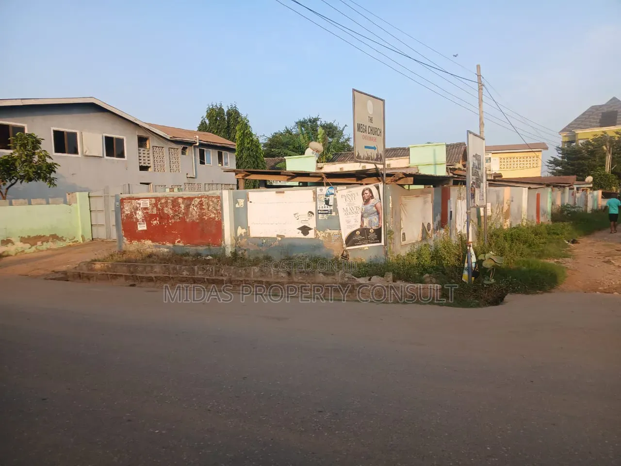 3 and and Half Plots for Sale at Awoshie