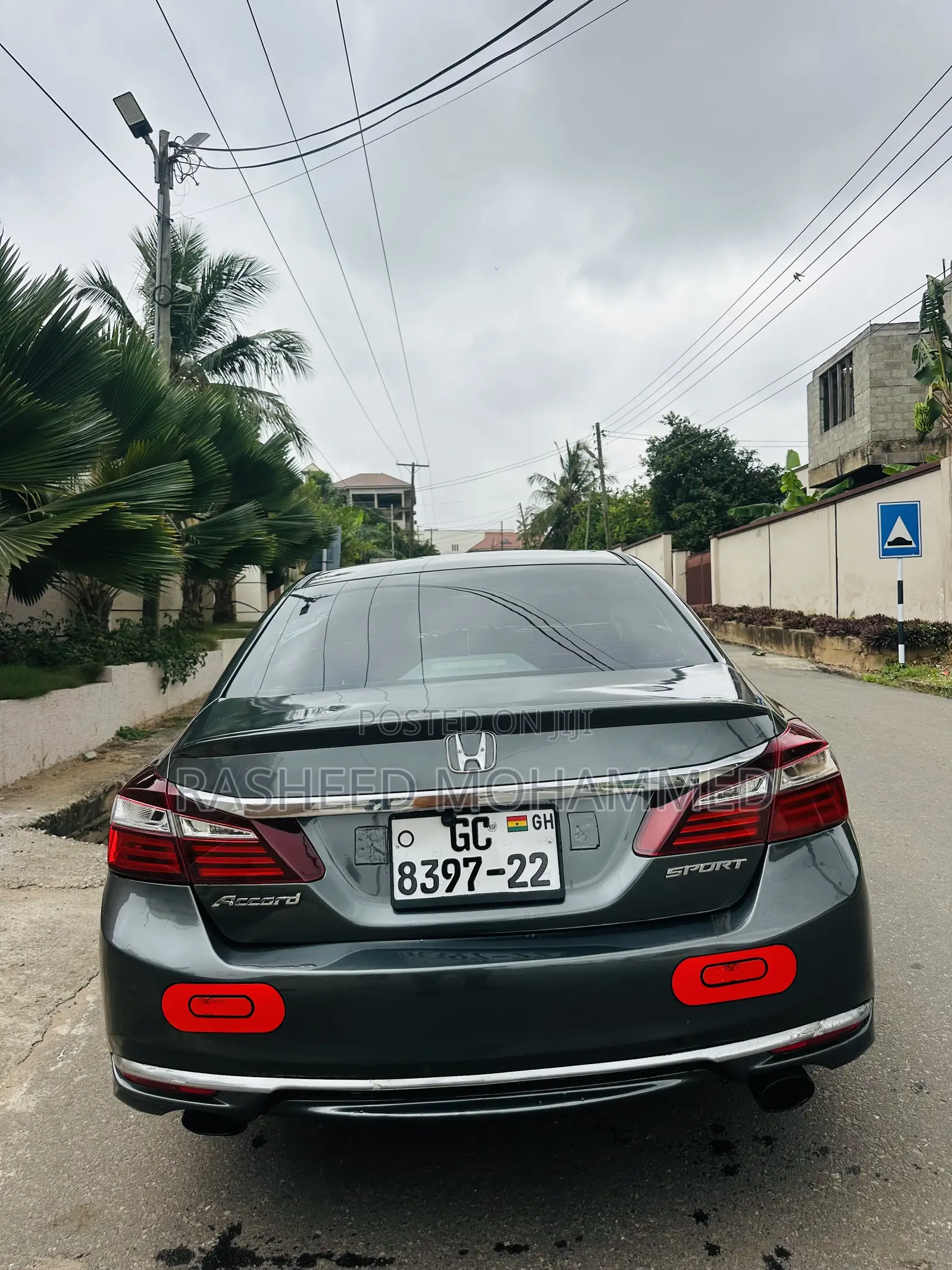 Honda Accord Sport 4dr Sedan FWD (2.4L 4cyl 2A) 2016 Gray