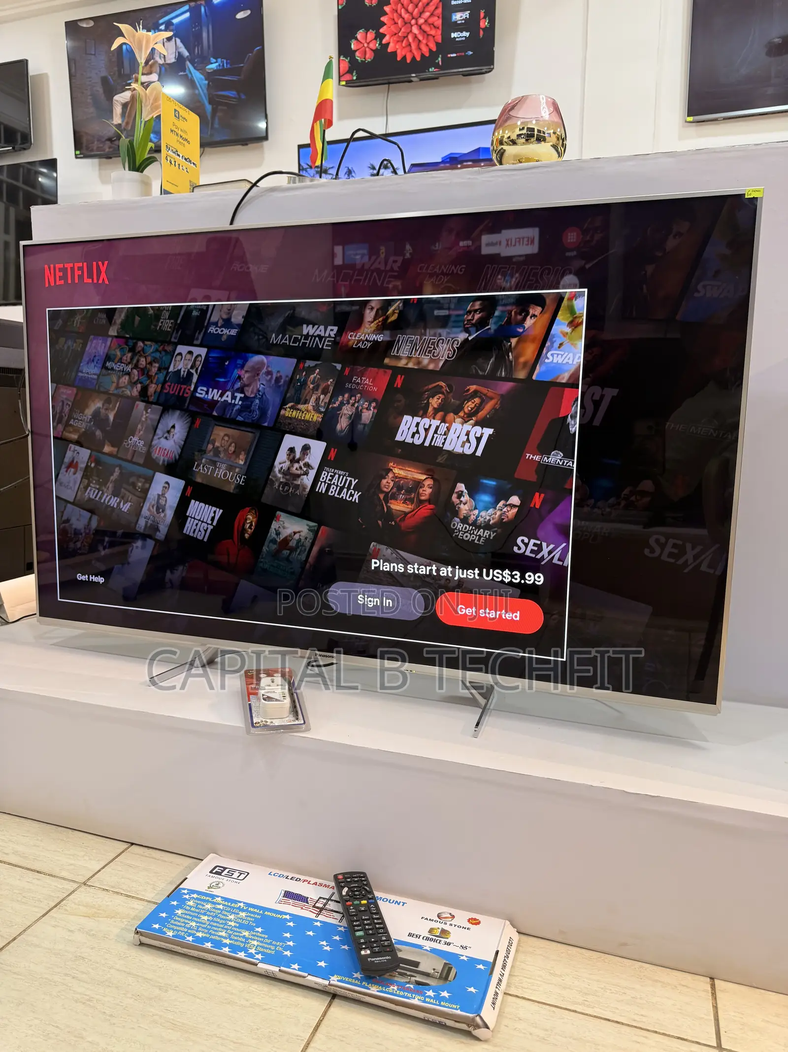 60inches Full Digital Satellite 4k UHD HDR SMART Panasonic TV