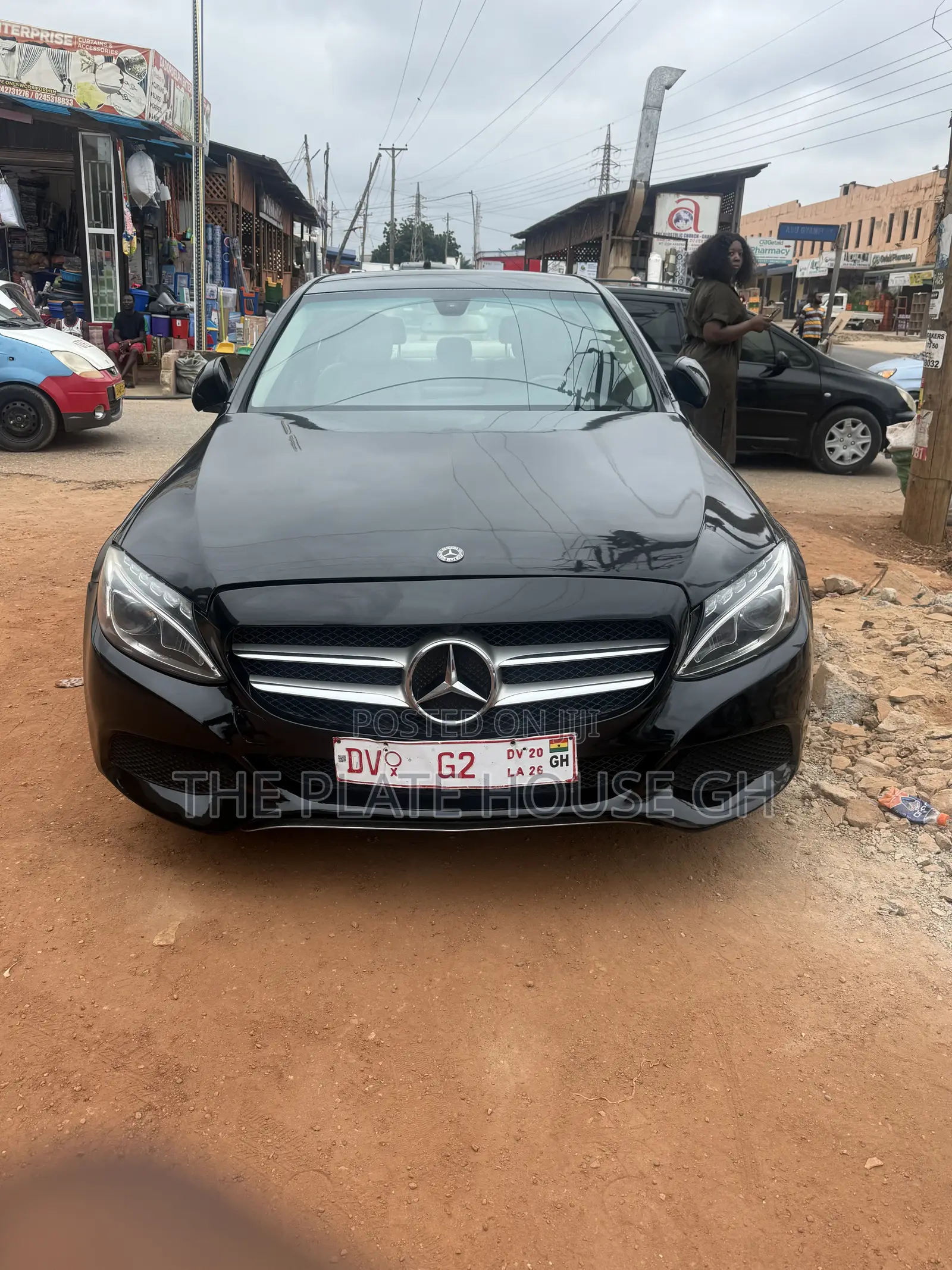 Mercedes-Benz C300 Base C300 RWD Sedan 2018 Black
