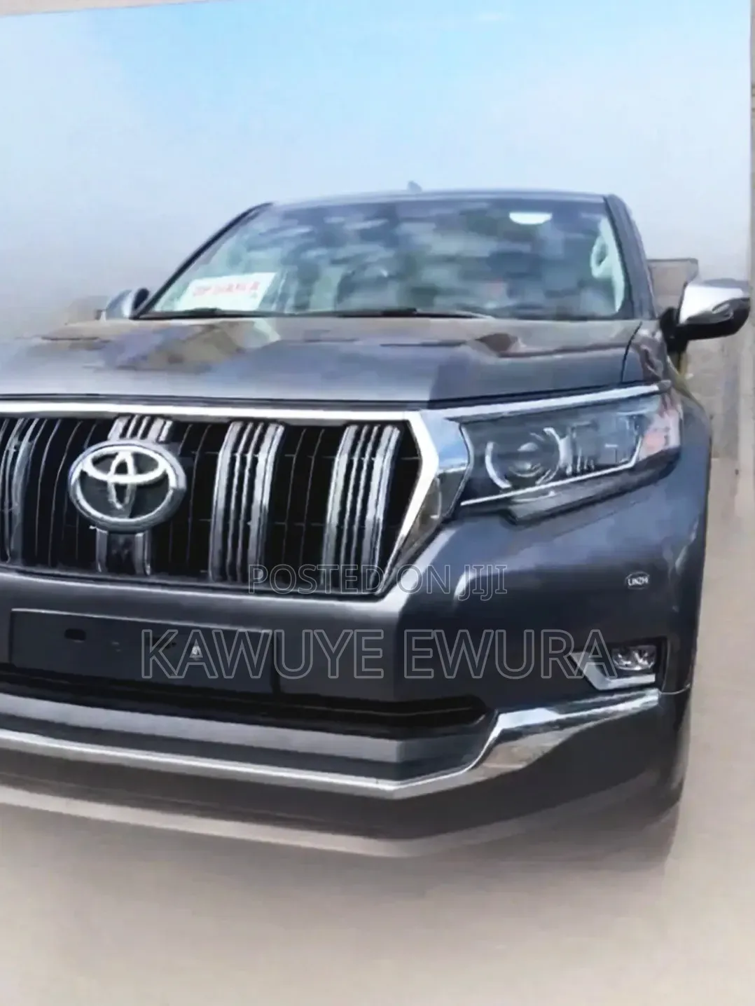 New Toyota Land Cruiser Prado 2022 Gray