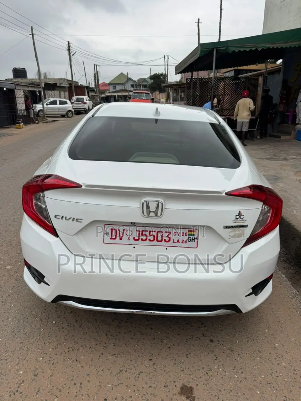 Honda Civic Touring Sedan 2019 White