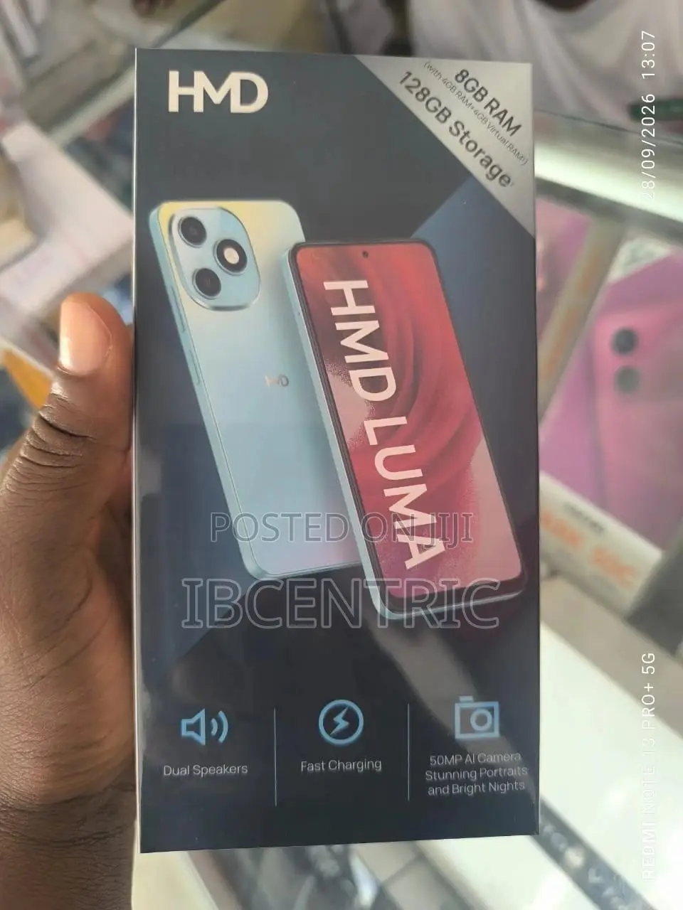 New HMD Touch 4G Blue